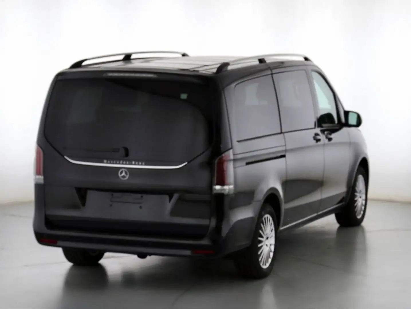 Mercedes-Benz V 220 d 4MATIC STYLE Lang el. ST+AHK+NAVI+STDHZG Schwarz - 2