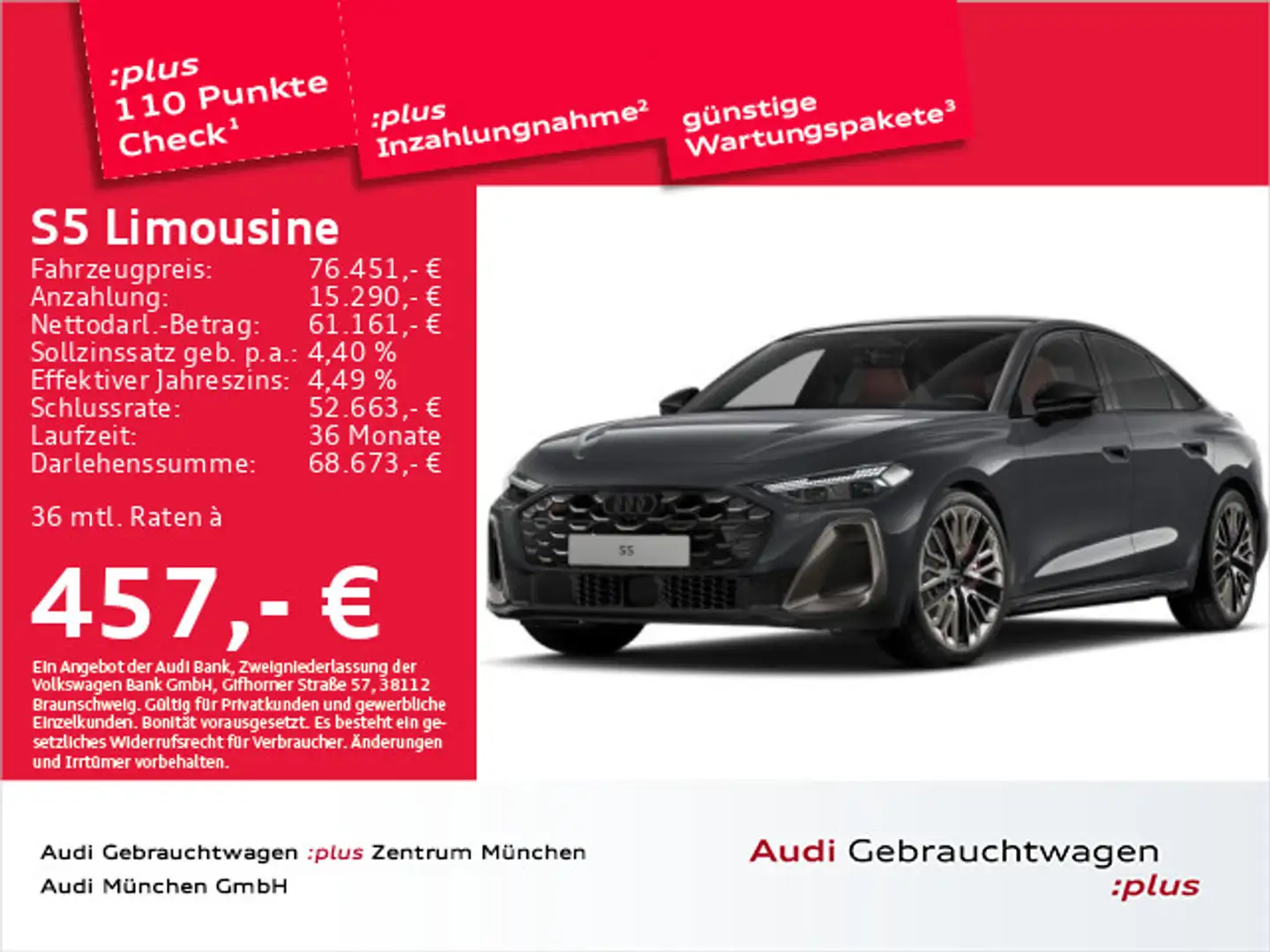 Audi TFSI S tronic edition one Pano/Matr Grijs - 1