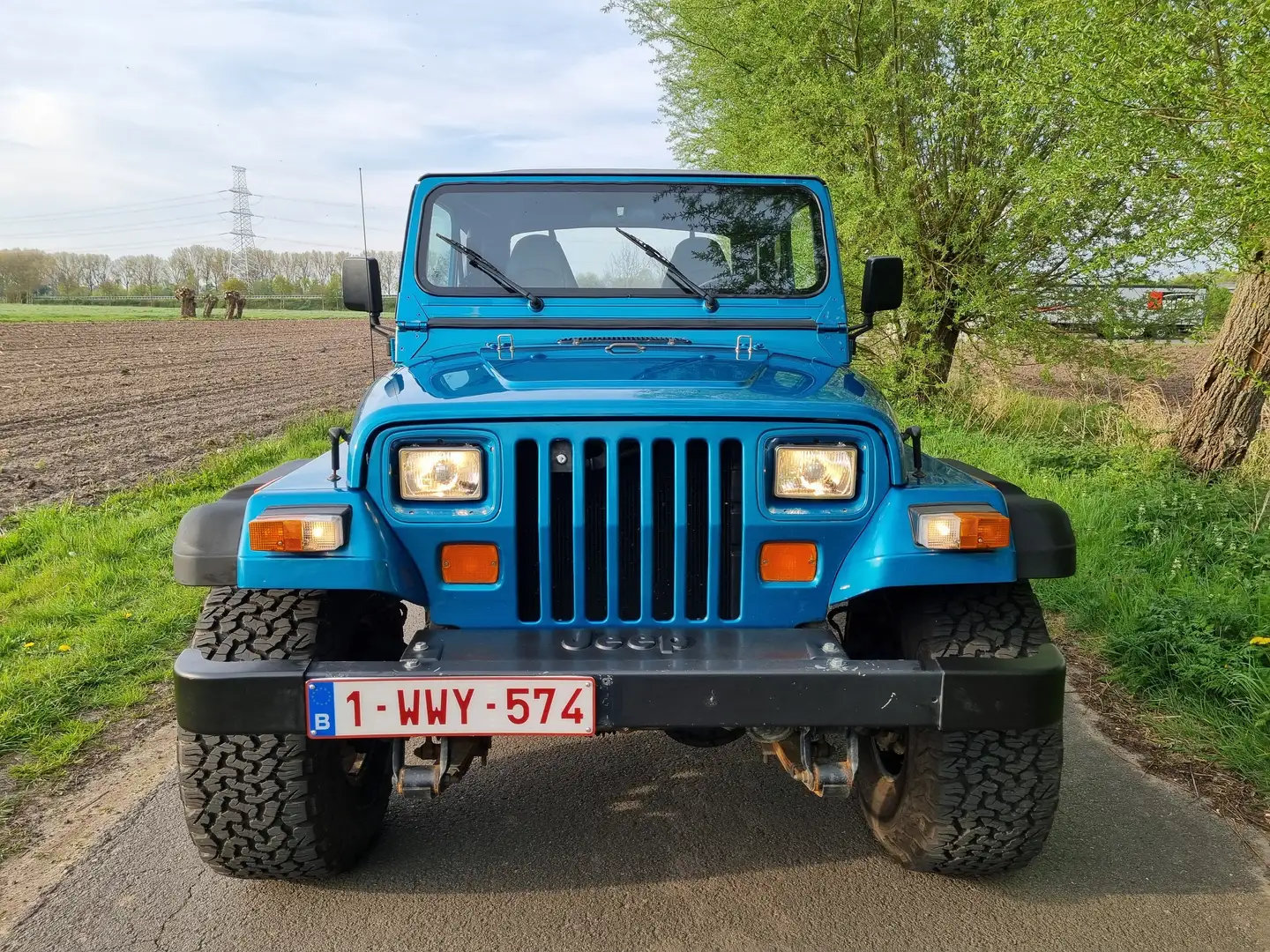 Jeep Wrangler 4.0HO - OLDTIMER - MOOIE ORIGINELE STAAT - CARPASS Albastru - 2
