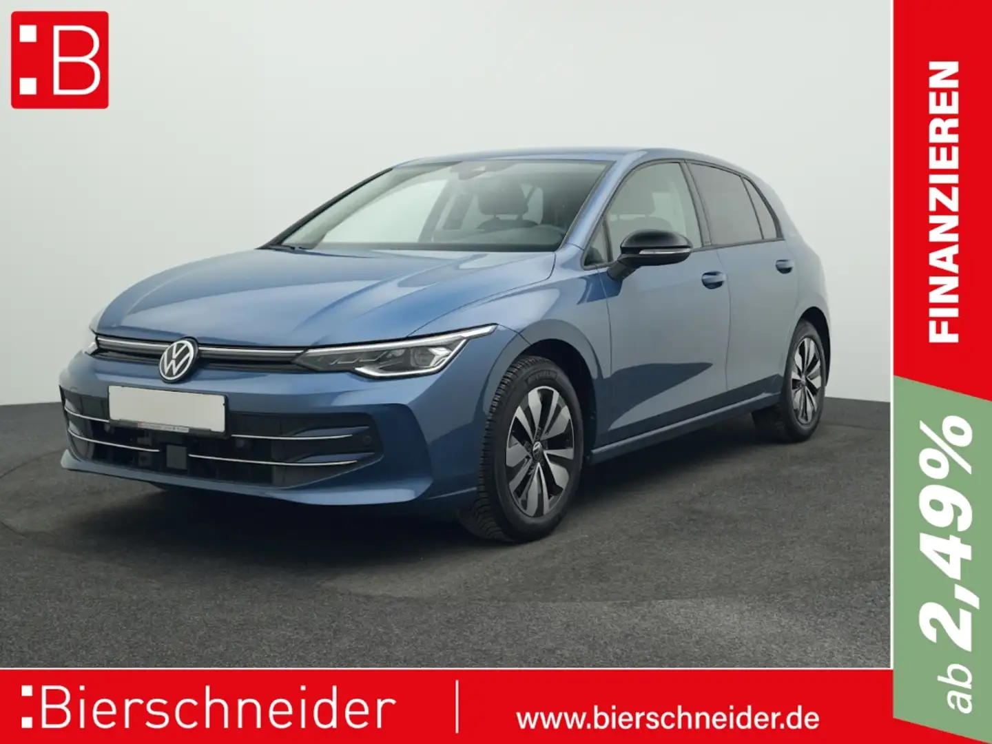 Volkswagen Golf 8 2.0 TDI DSG GOAL LED+ NAVI AHK RFK ACC Blau - 1