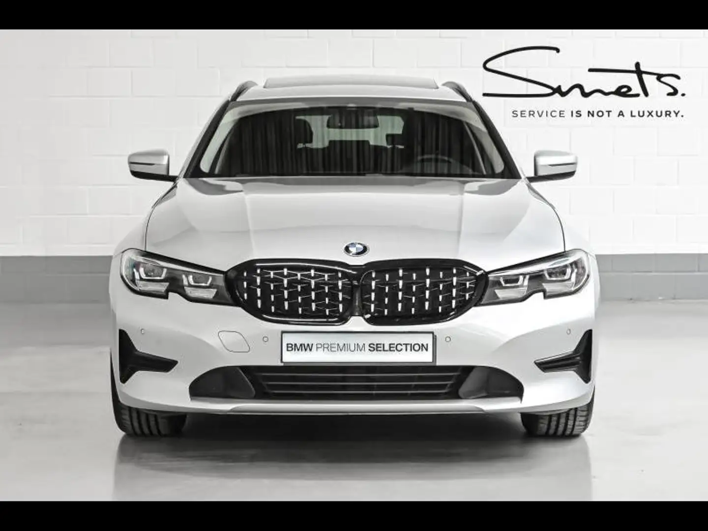 BMW 318 Touring-Automaat-Navi-DAB-Pano Argent - 2