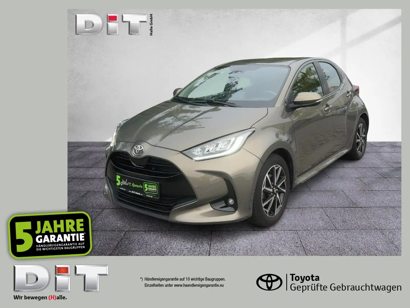 Toyota Yaris 1.5 D Team Deutschland Klima Kamera Sitzhzg Groen - 1