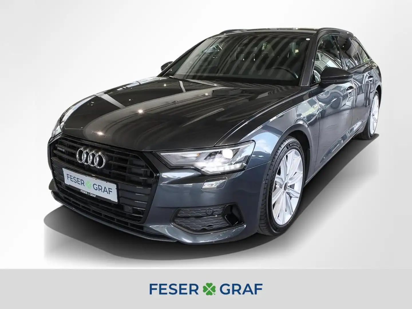 Audi A6 Avant 40 TDI qu.S line Sport+ AHK LED Nav RFK Grau - 1