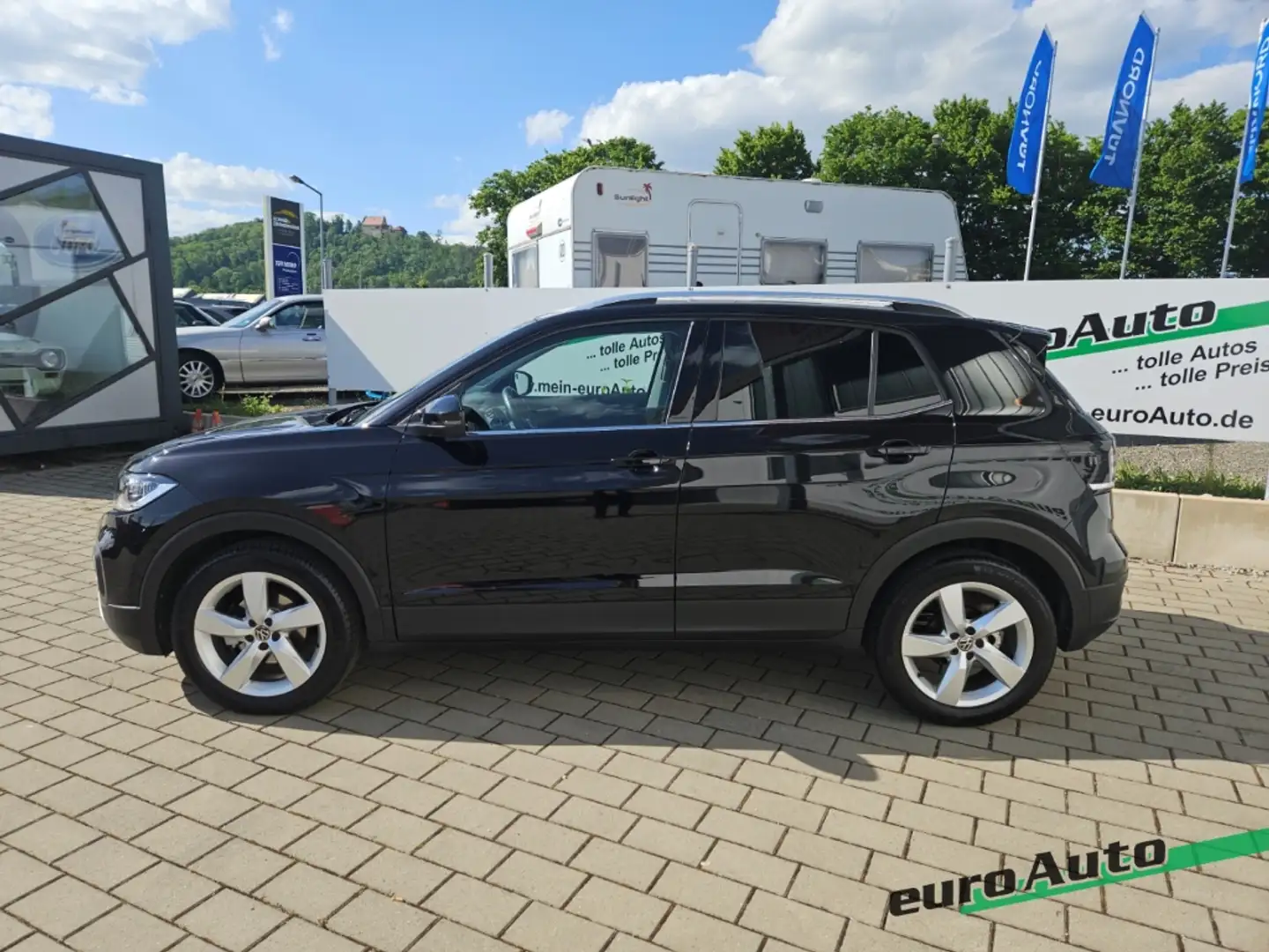 Volkswagen T-Cross Style 1.0 TSi DSG AHK Kamera Garantie Noir - 2