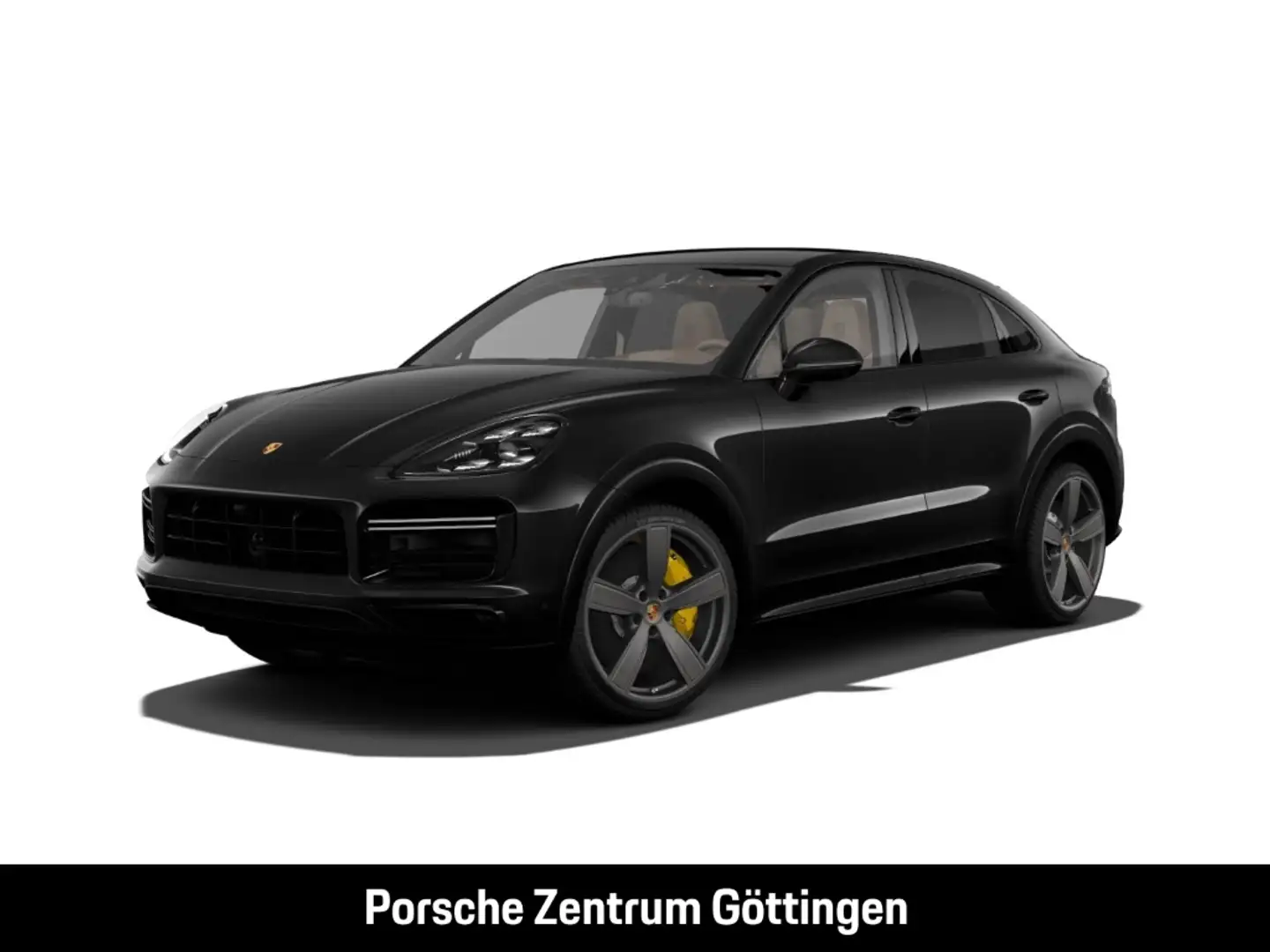 Porsche Cayenne Turbo Coupe Burmester Clubleder Nachtsicht Schwarz - 1