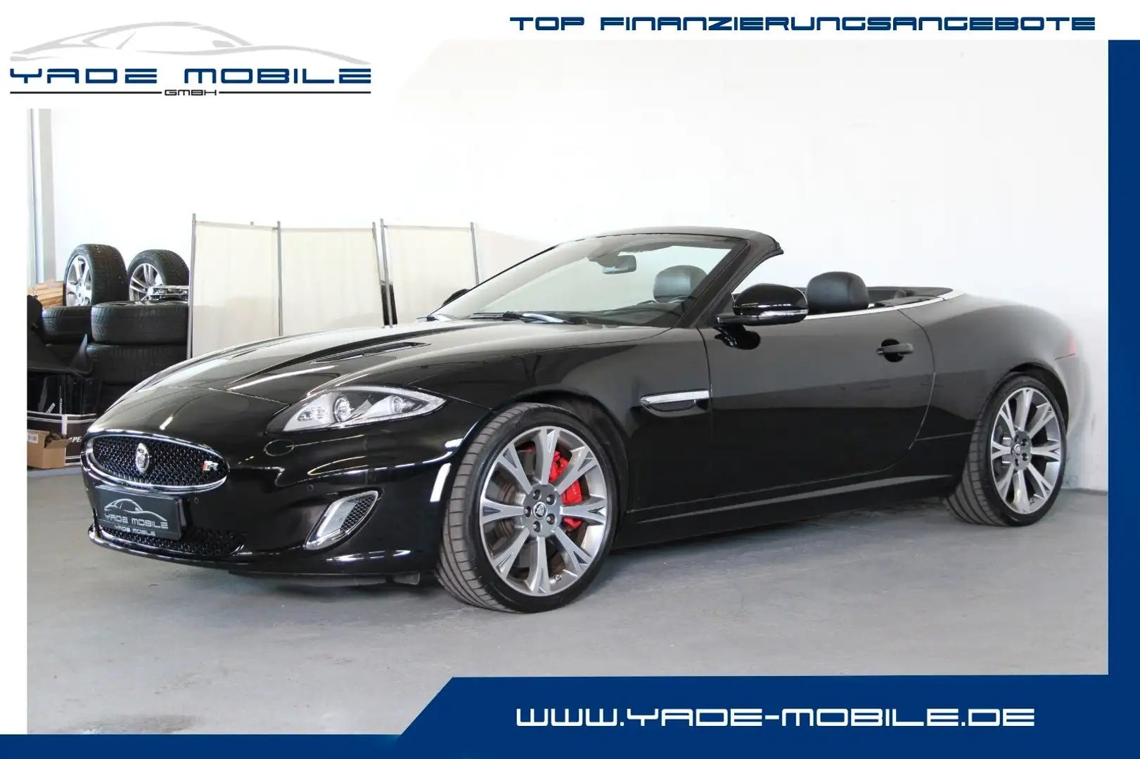 Jaguar XKR Cabriolet 5.0 V8 Kompressor/SHZ/CAM/PDC/PAGA crna - 1