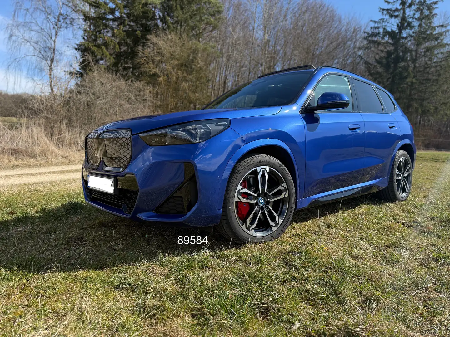 BMW iX1 eDrive20 M-Sport Pro-AHK-22KW-Driving Assist Plus Blau - 1