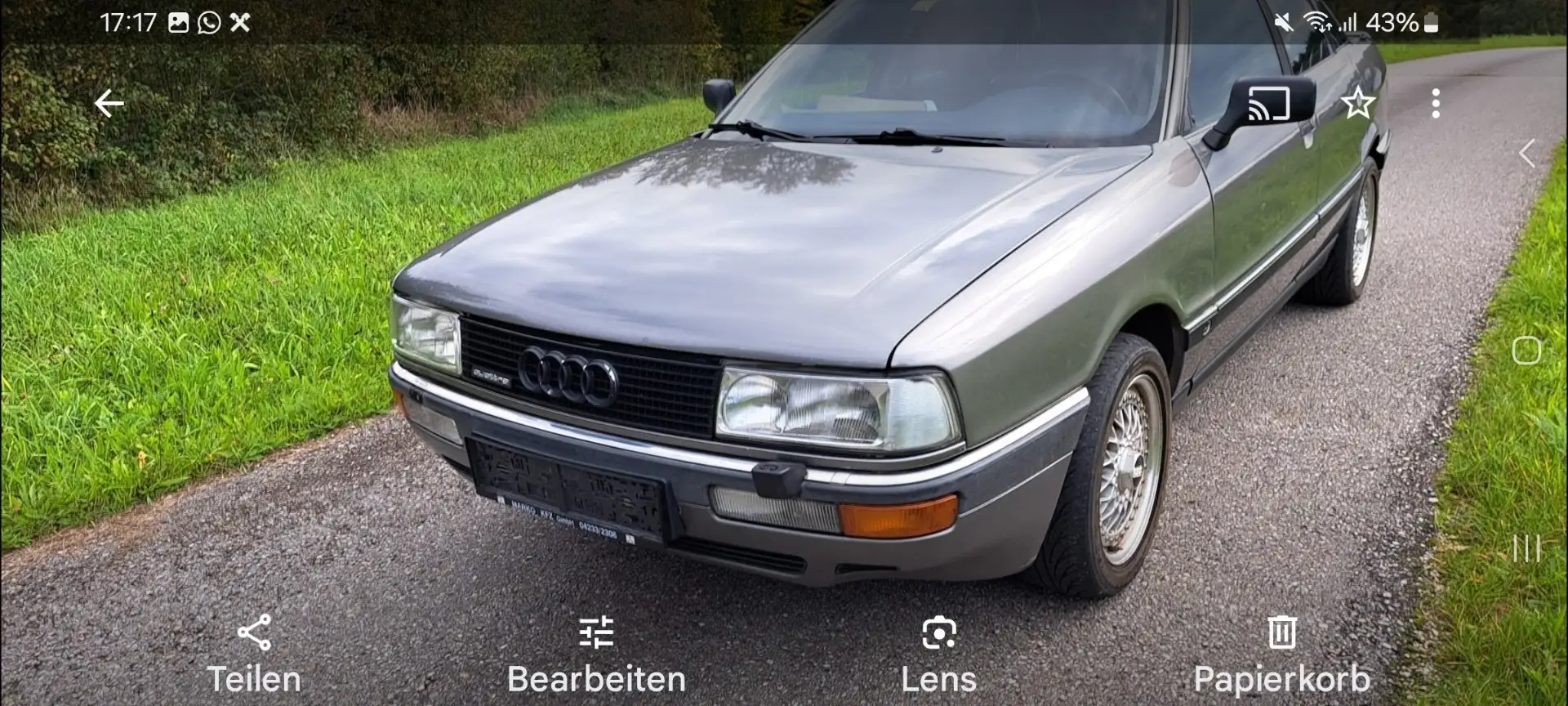 Audi 90 2,3 5 Zylinder Quattro Allrad - 2