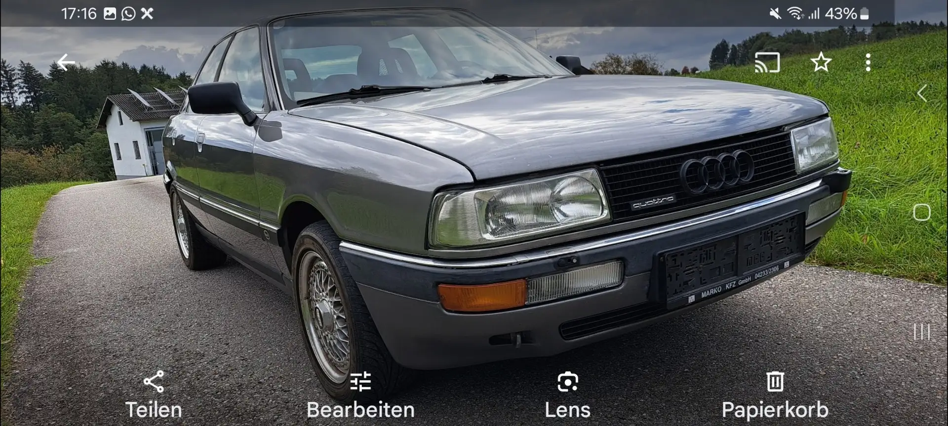 Audi 90 2,3 5 Zylinder Quattro Allrad - 1