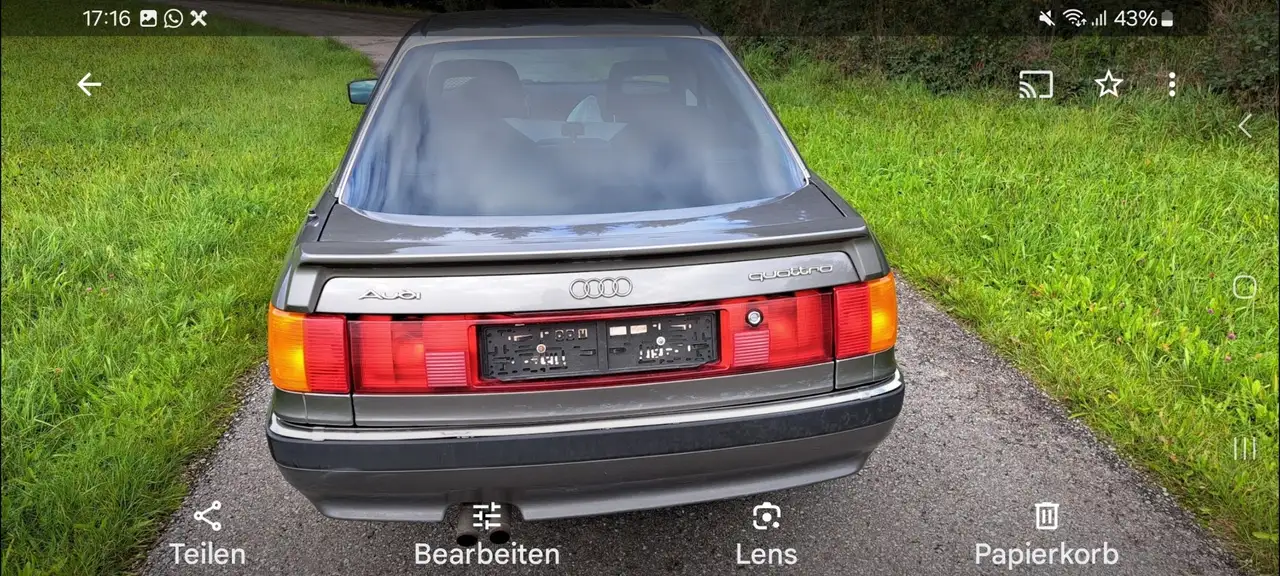Audi 90 2,3 5 Zylinder Quattro Allrad, foto 12