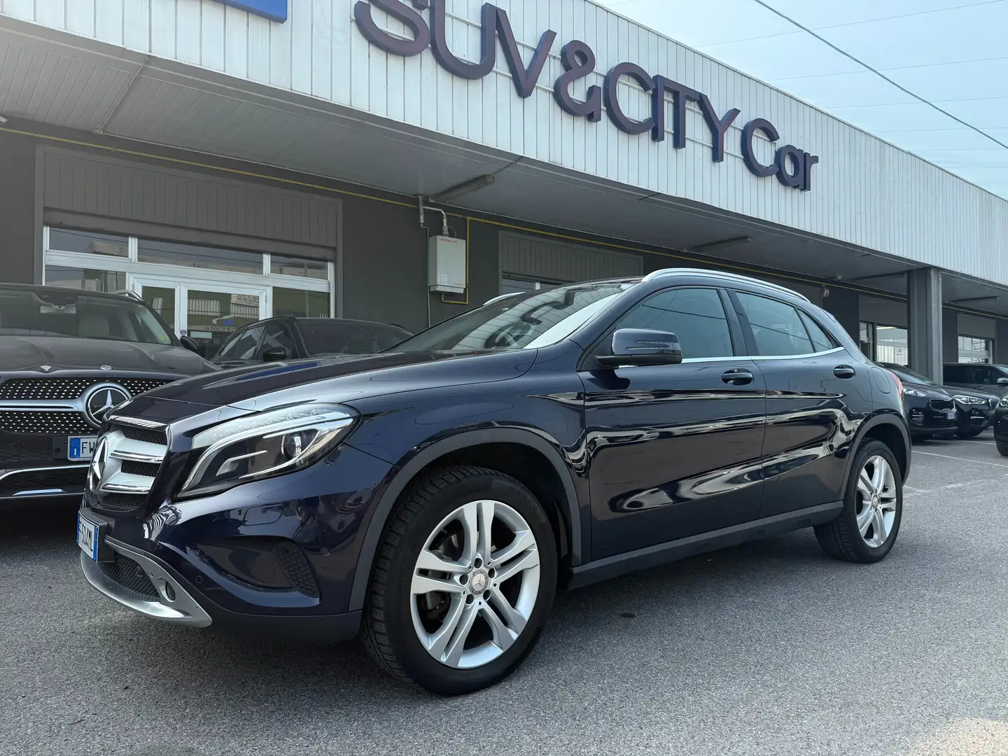 Mercedes-Benz GLA 200 GLA 200 d (cdi) Sport 4matic auto Blu/Azzurro - 1