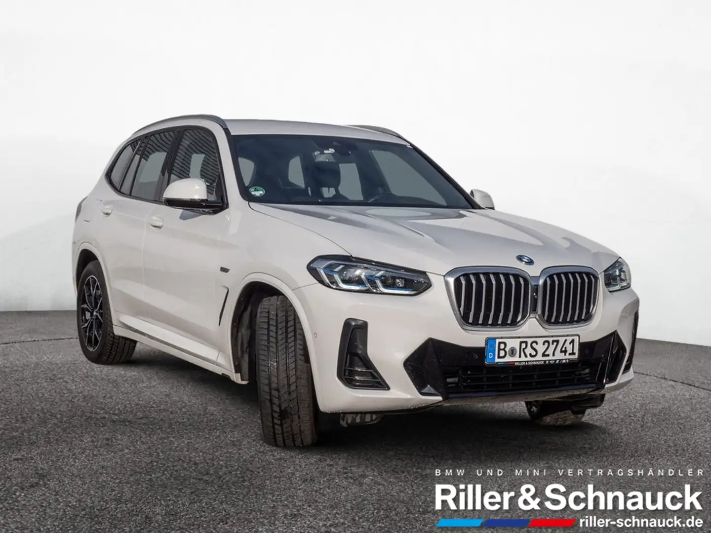 BMW X3 xDrive 30e M-Sport 360°+LASER+HUD+NAVI+KLI Weiß - 2