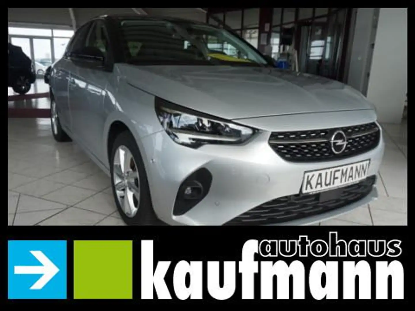 Opel Corsa CORSA 1,2 AT ELEGANCE LED KAMERA PDC SHZ TEMPOMAT Silber - 1