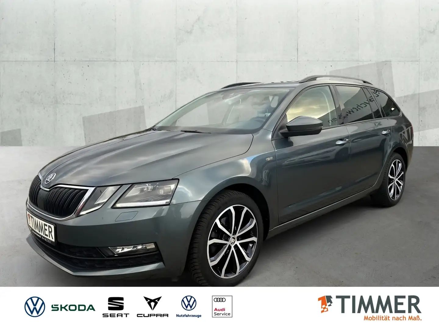 Skoda Octavia Combi 1.5 TSI Soleil *AHK*ACC*Amundsen* Gris - 1