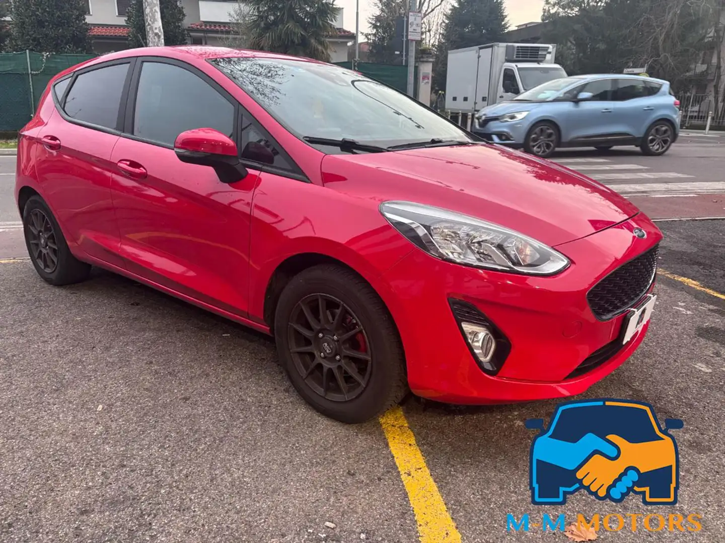 Ford Fiesta 1.1 75 CV 5 porte Connect UNICO PROPRIETARIO Rosso - 1