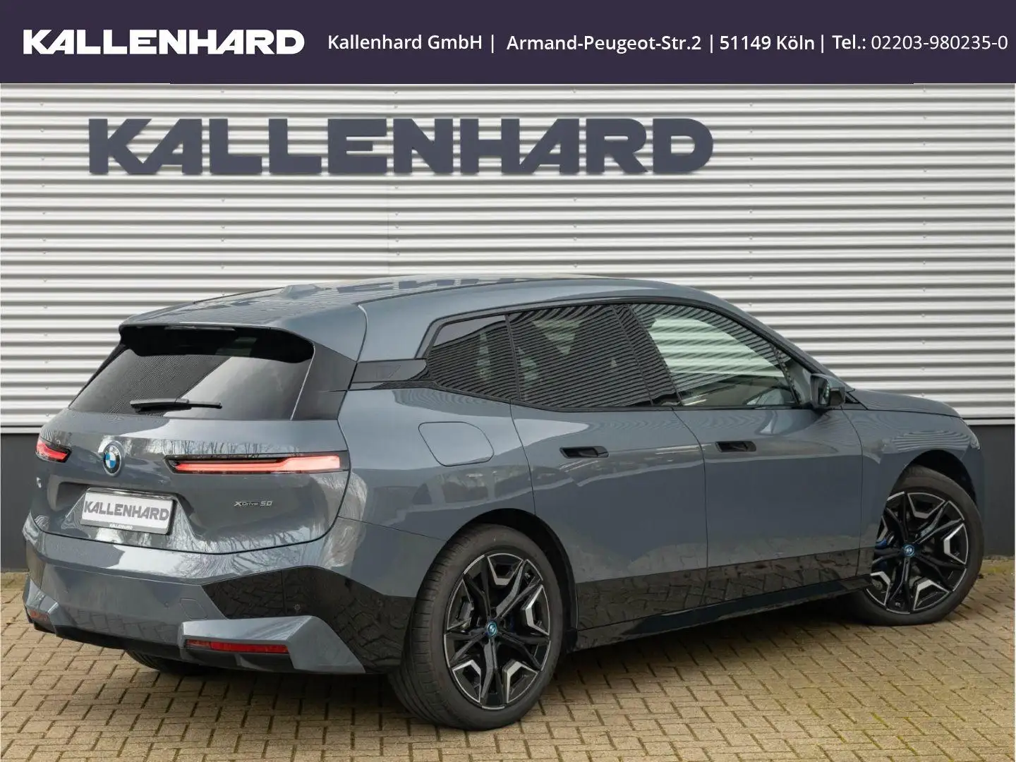 BMW iX 50 xDrive-Sportpacke-DrivingAssProf-Head-UP - Grau - 2