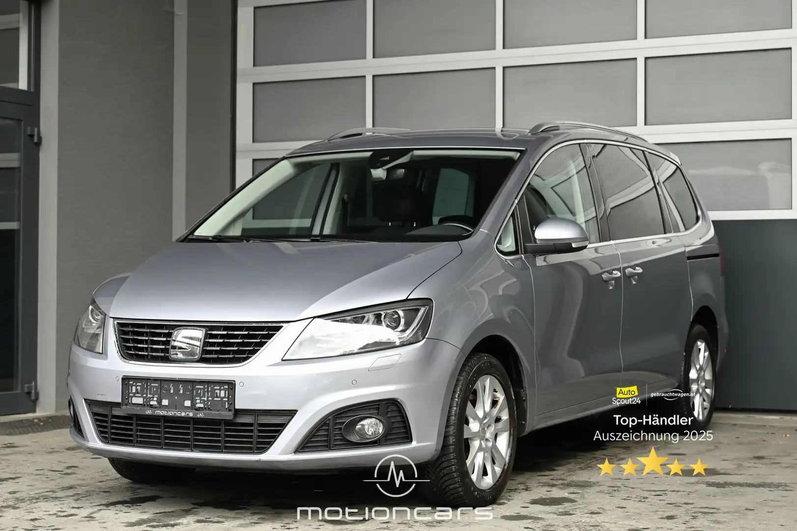 SEAT Alhambra 1.4 TSI Executive DSG Pickerl NEU Silber - 1