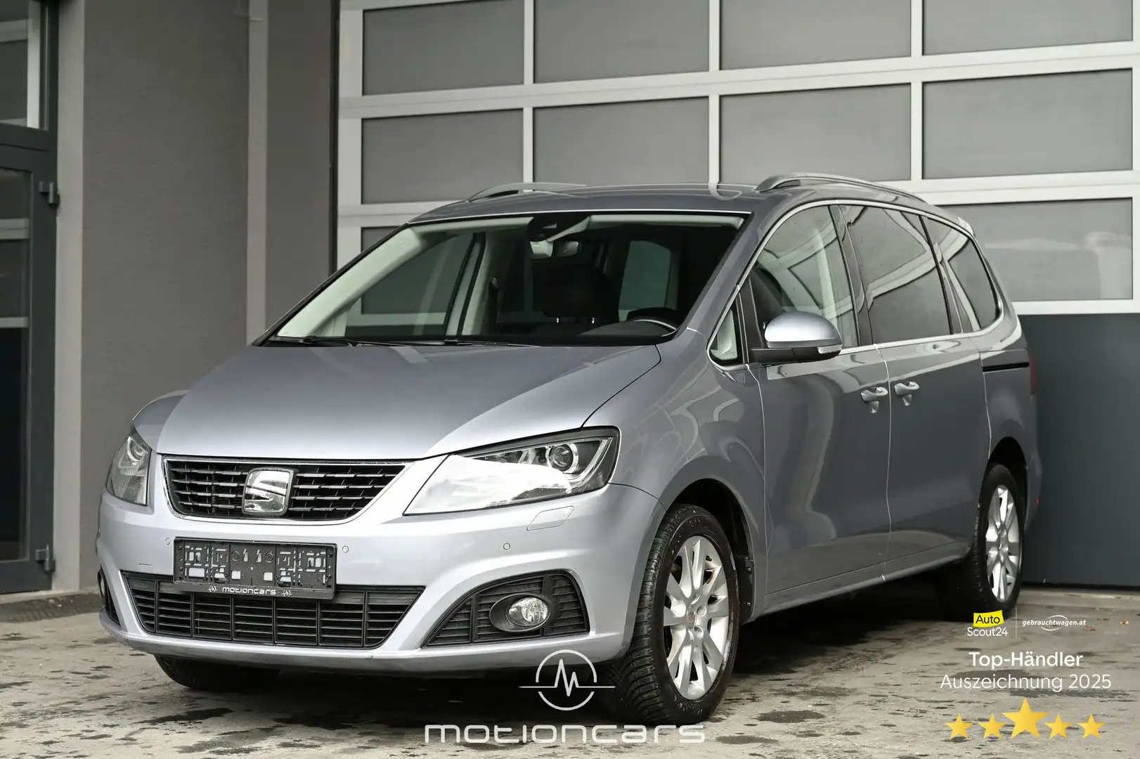 SEAT Alhambra 1.4 TSI Executive DSG Pickerl NEU Silber - 1
