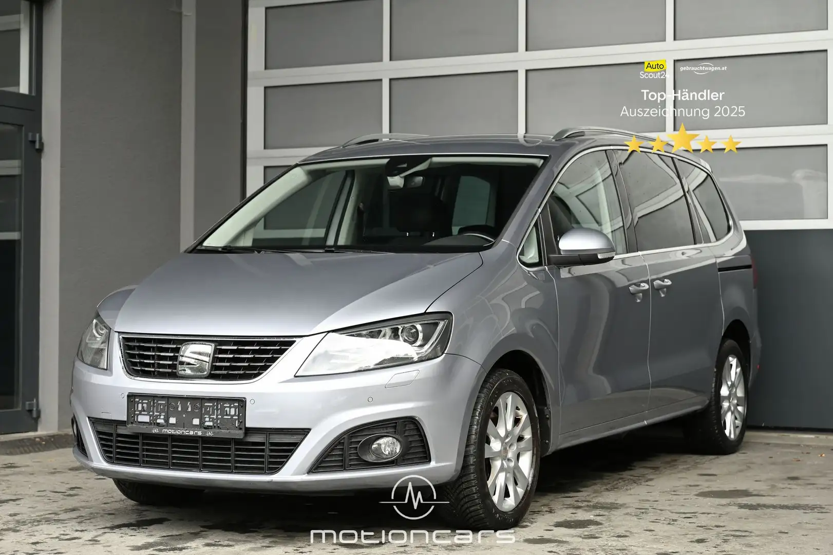 SEAT Alhambra 1.4 TSI Executive DSG Pickerl NEU Silber - 1