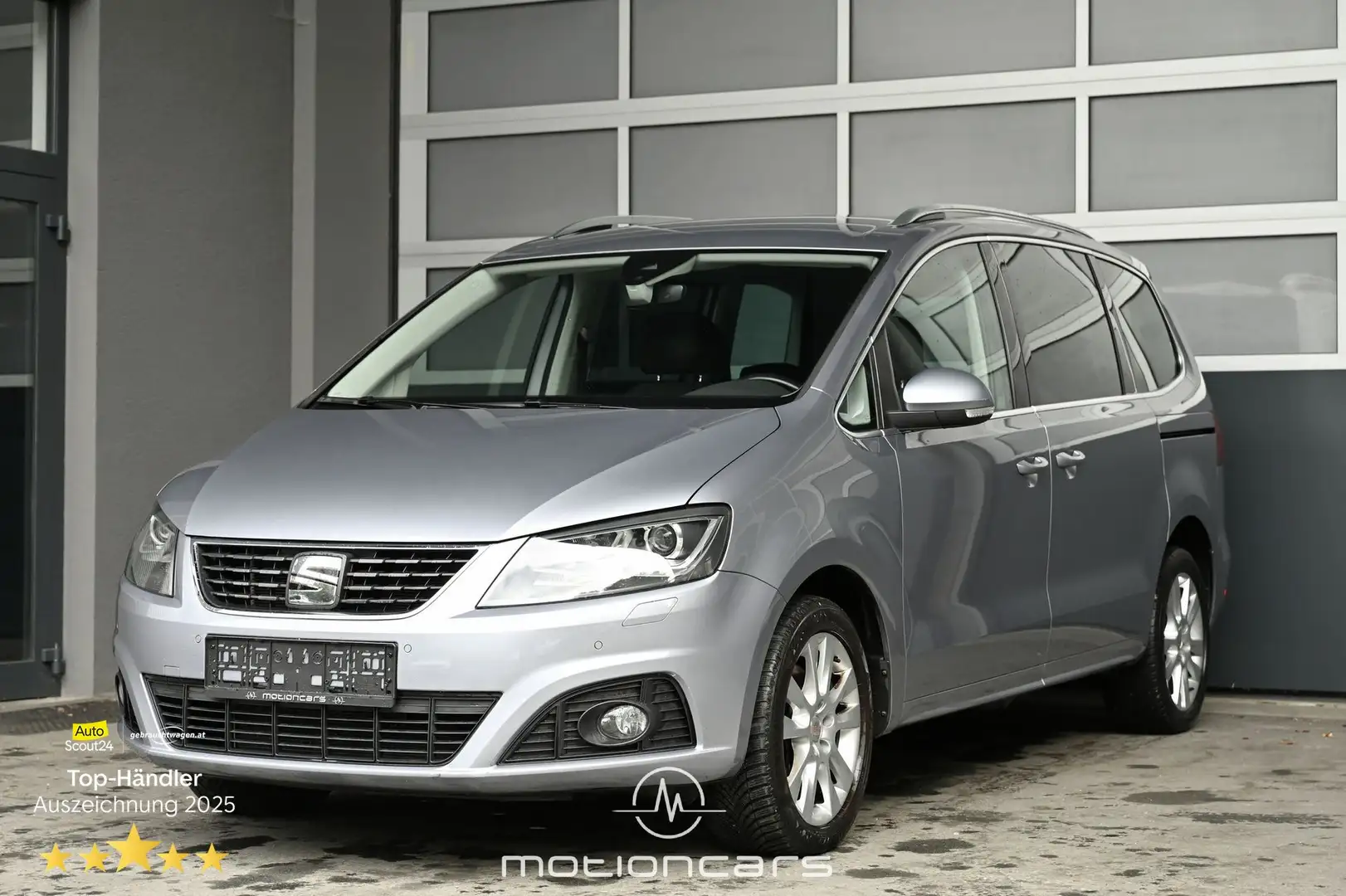 SEAT Alhambra 1.4 TSI Executive DSG Pickerl NEU Silber - 1