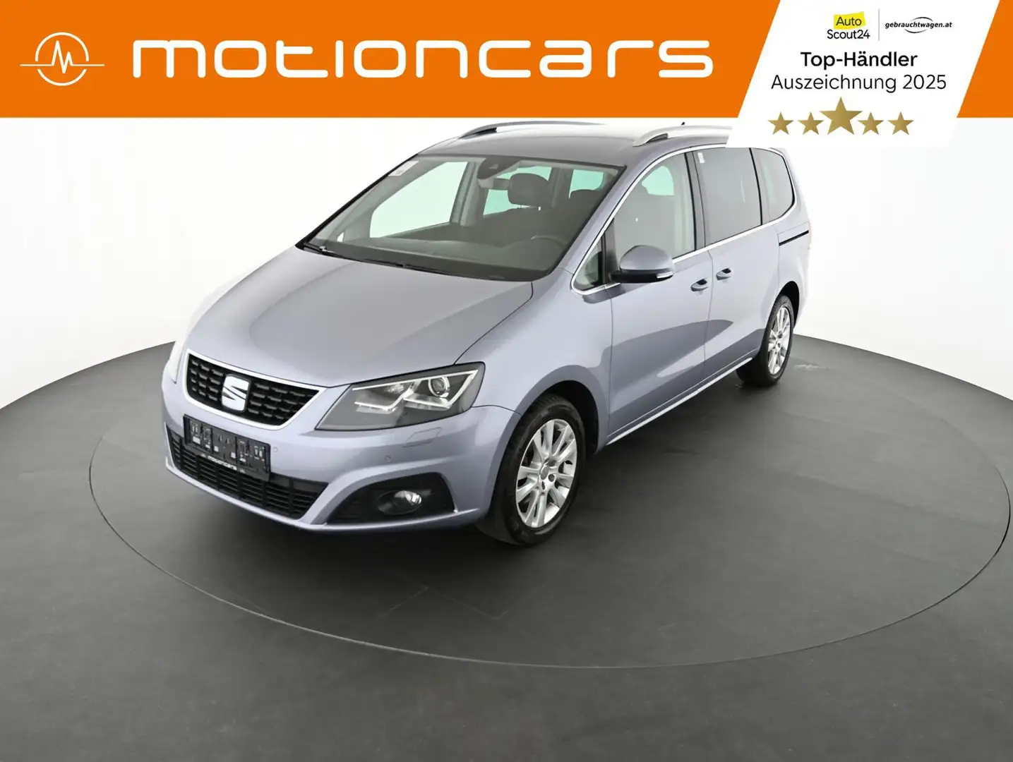 SEAT Alhambra 1.4 TSI Executive DSG Pickerl NEU Silber - 1