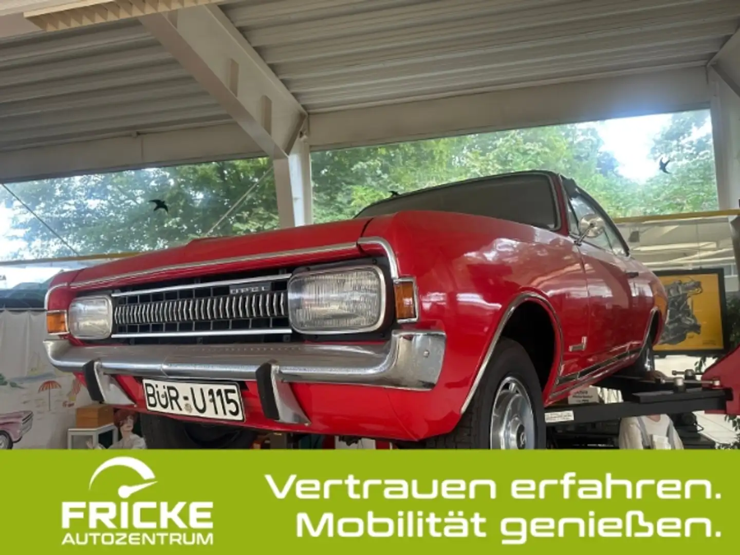 Opel Commodore Coupe, original Zustand Rot - 1