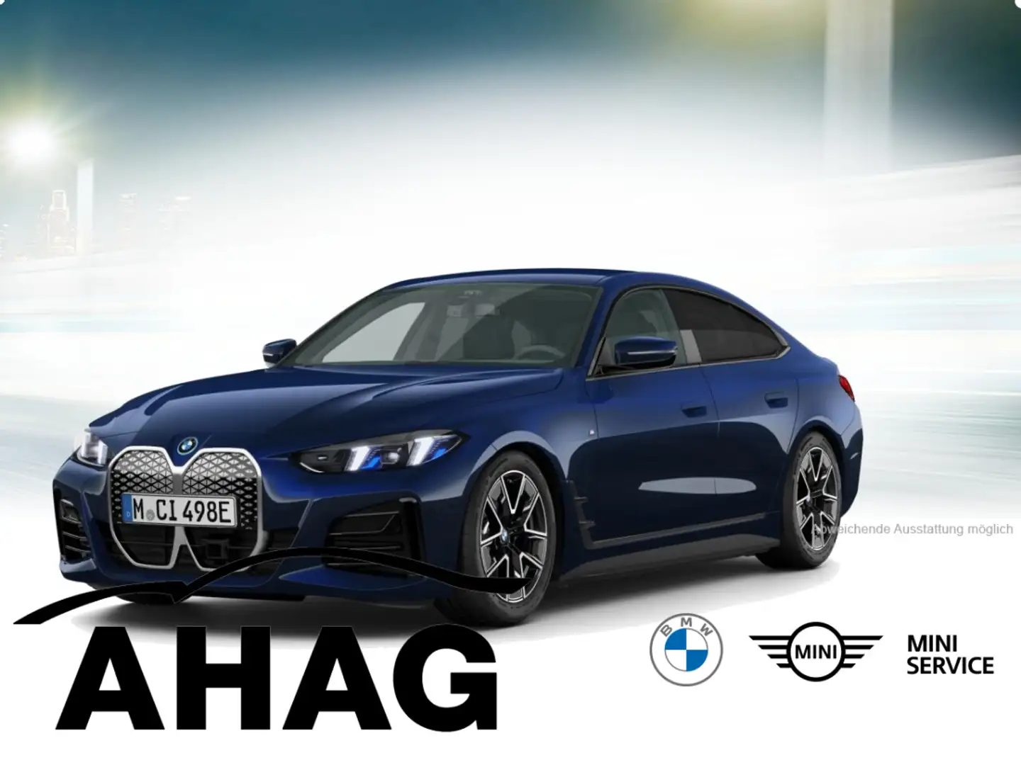 BMW i4 eDrive40 M Sportpaket Klimaaut. Komfortzugang Blau - 2