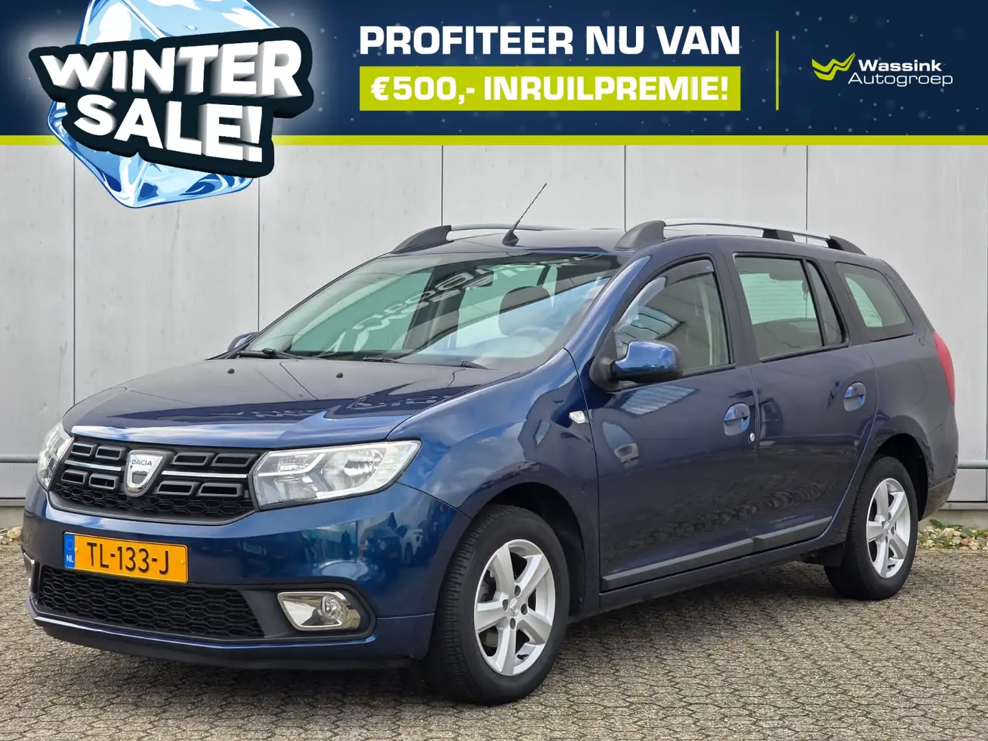 Dacia Logan Mcv 0.9 Tce 90pk SL Royaal | WINTERSALE | Navigati Blau - 1