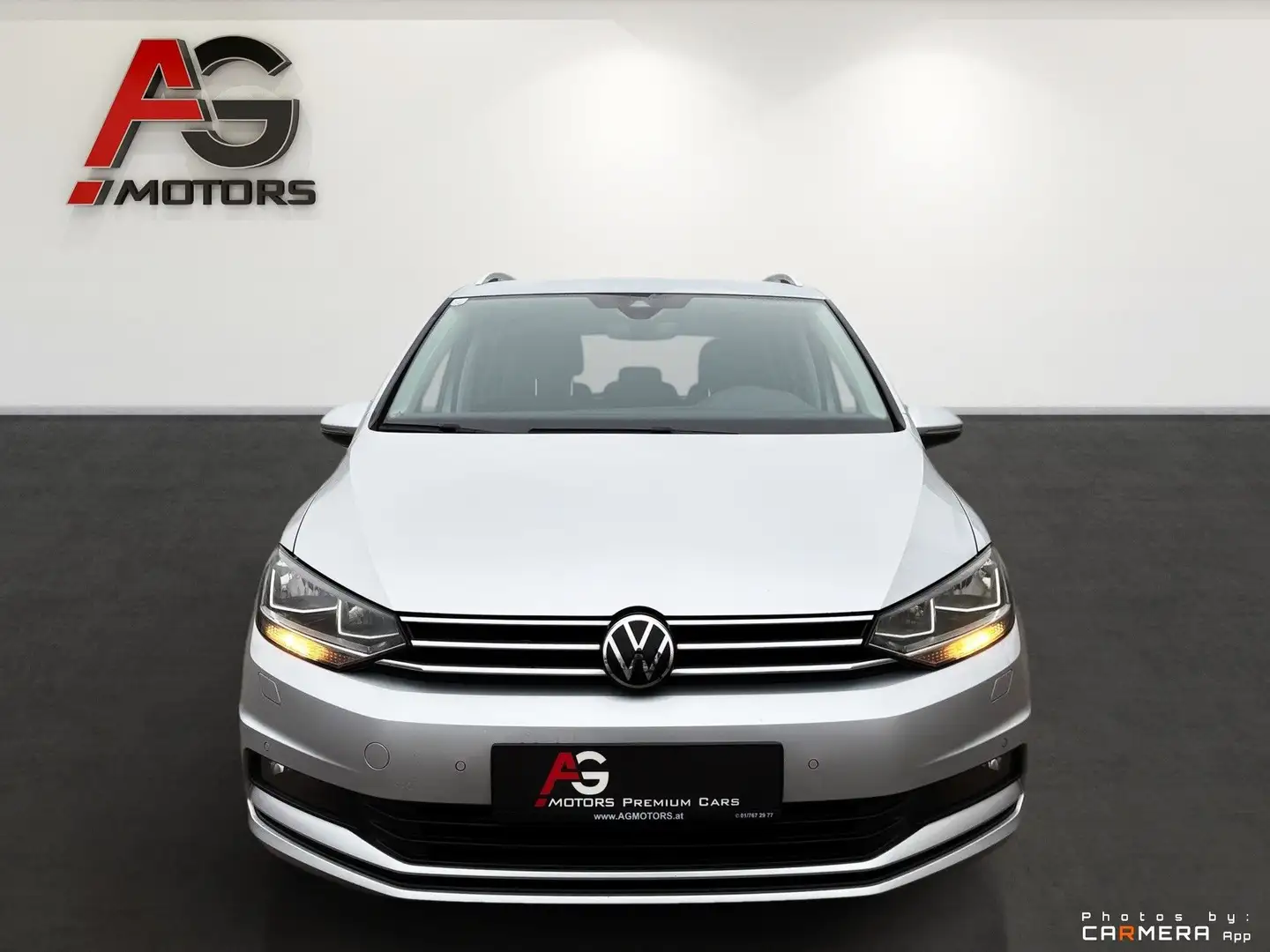 Volkswagen Touran 2,0 TDI Comfortline ACC/Virtual Cockpit/AHK/SHZ/S Silber - 2