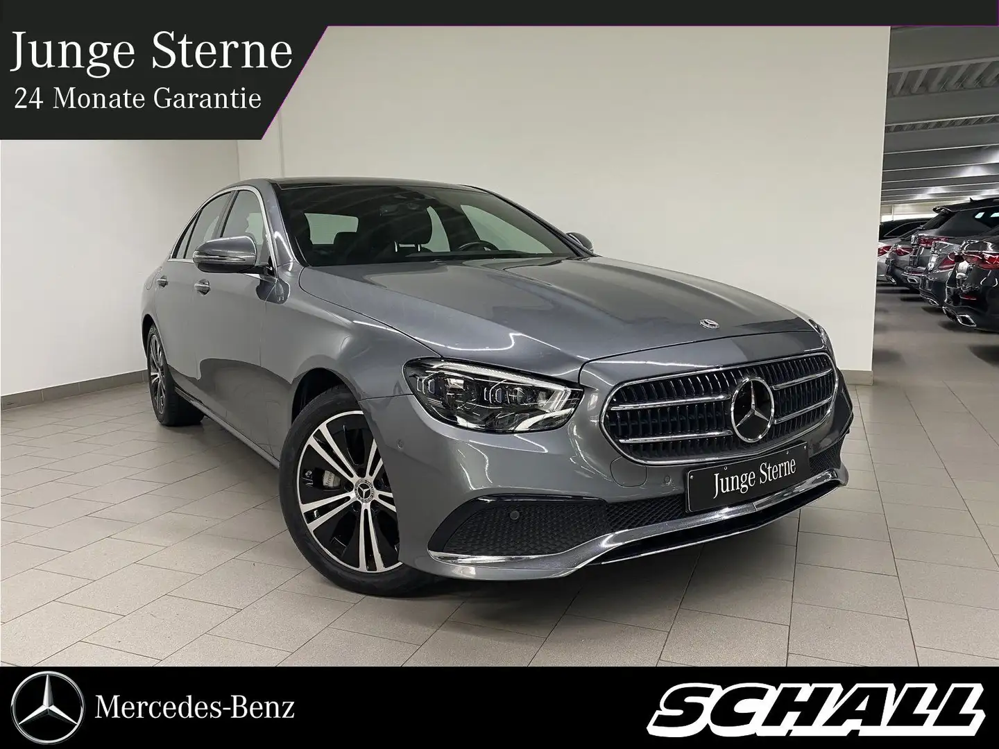 Mercedes-Benz E 400 d 4M AVANTGARDE DIST+MULTIBEAM+BURM+KAMERA Grau - 1