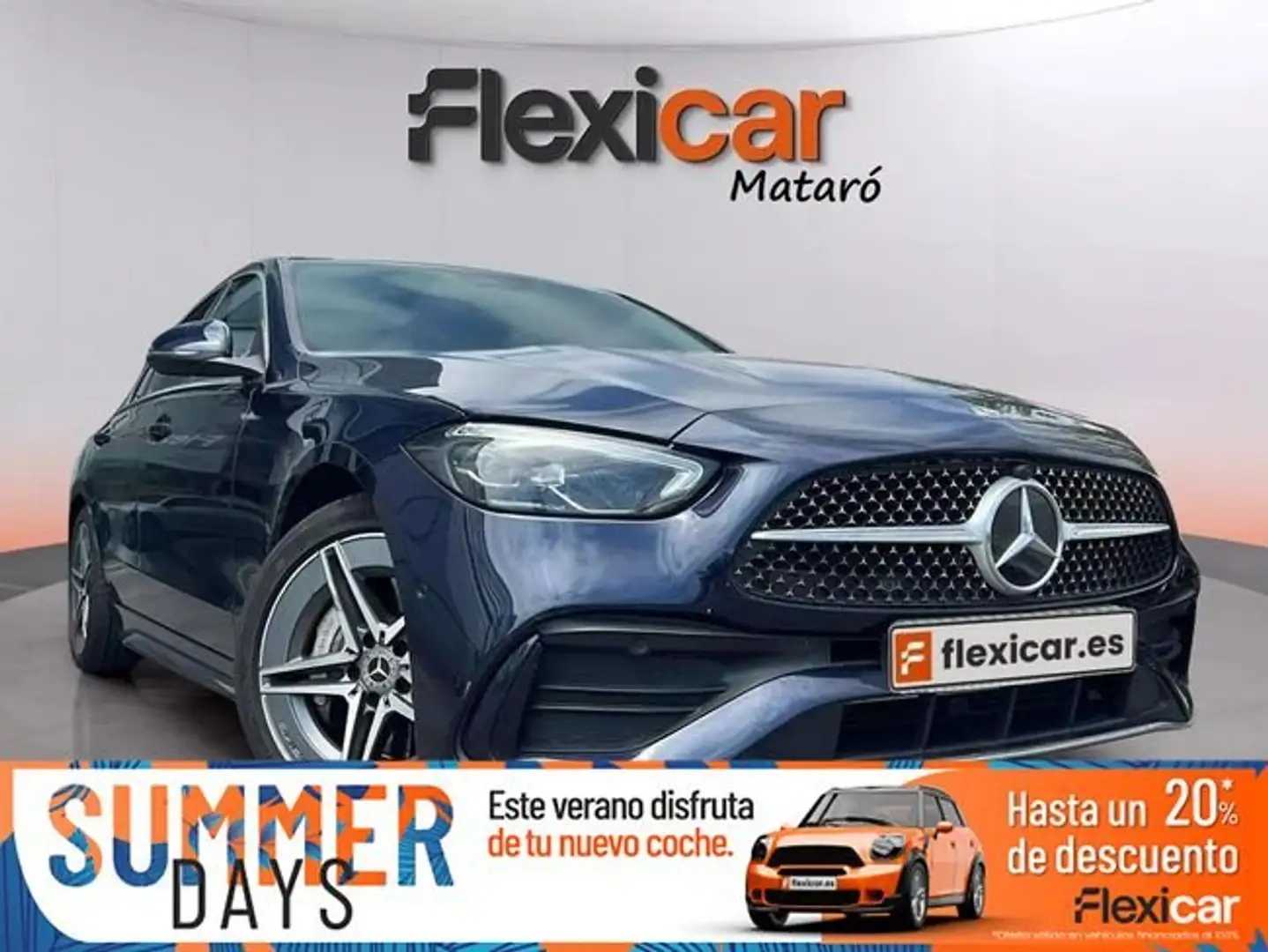 Mercedes-Benz C 200 Azul - 1