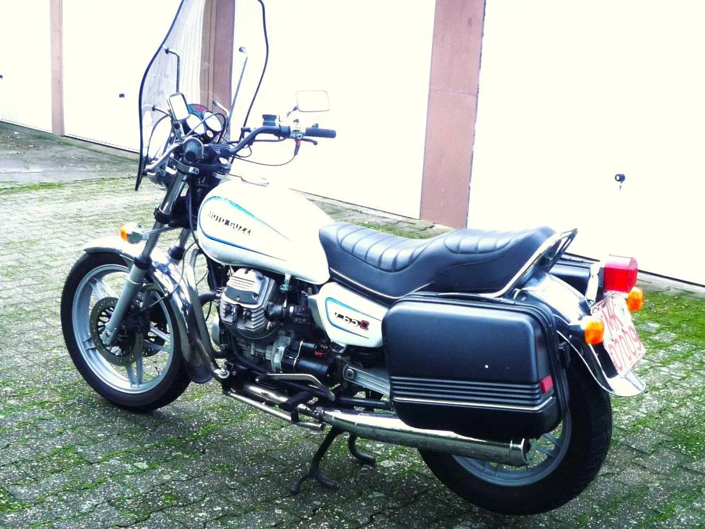 Moto Guzzi V 65 V65c + Gutachten Koffer Scheibe + ggf. auch Teile Biały - 2