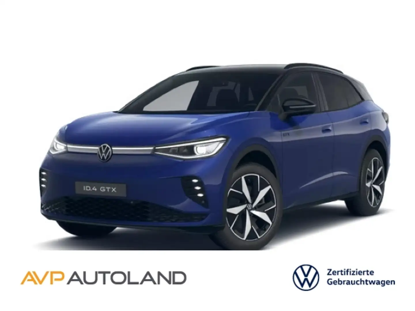 Volkswagen ID.4 GTX 4MOTION | NAVI | LED | ACC | SITZH. | Bleu - 1