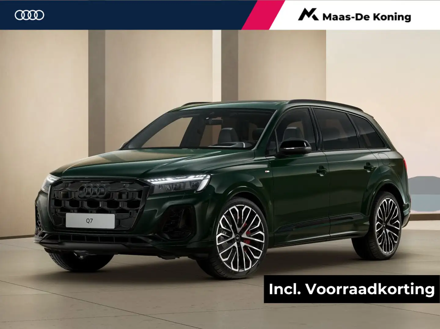 Audi Q7 60 TFSI e quattro Pro Line S Competition 490 PK · Vert - 1