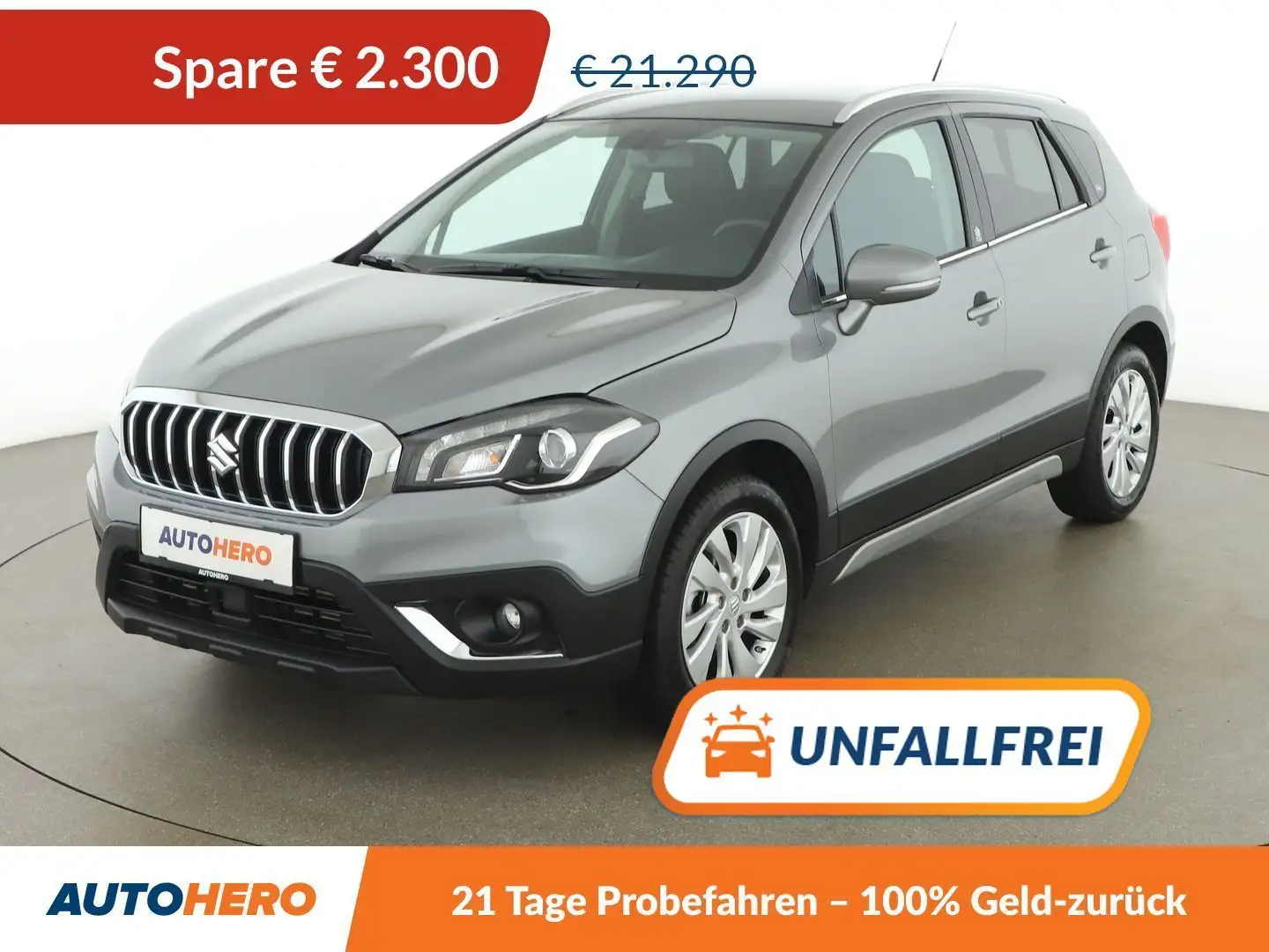 Suzuki SX4 S-Cross 1.4 BoosterJet Mild-Hybrid Shine Grau - 1