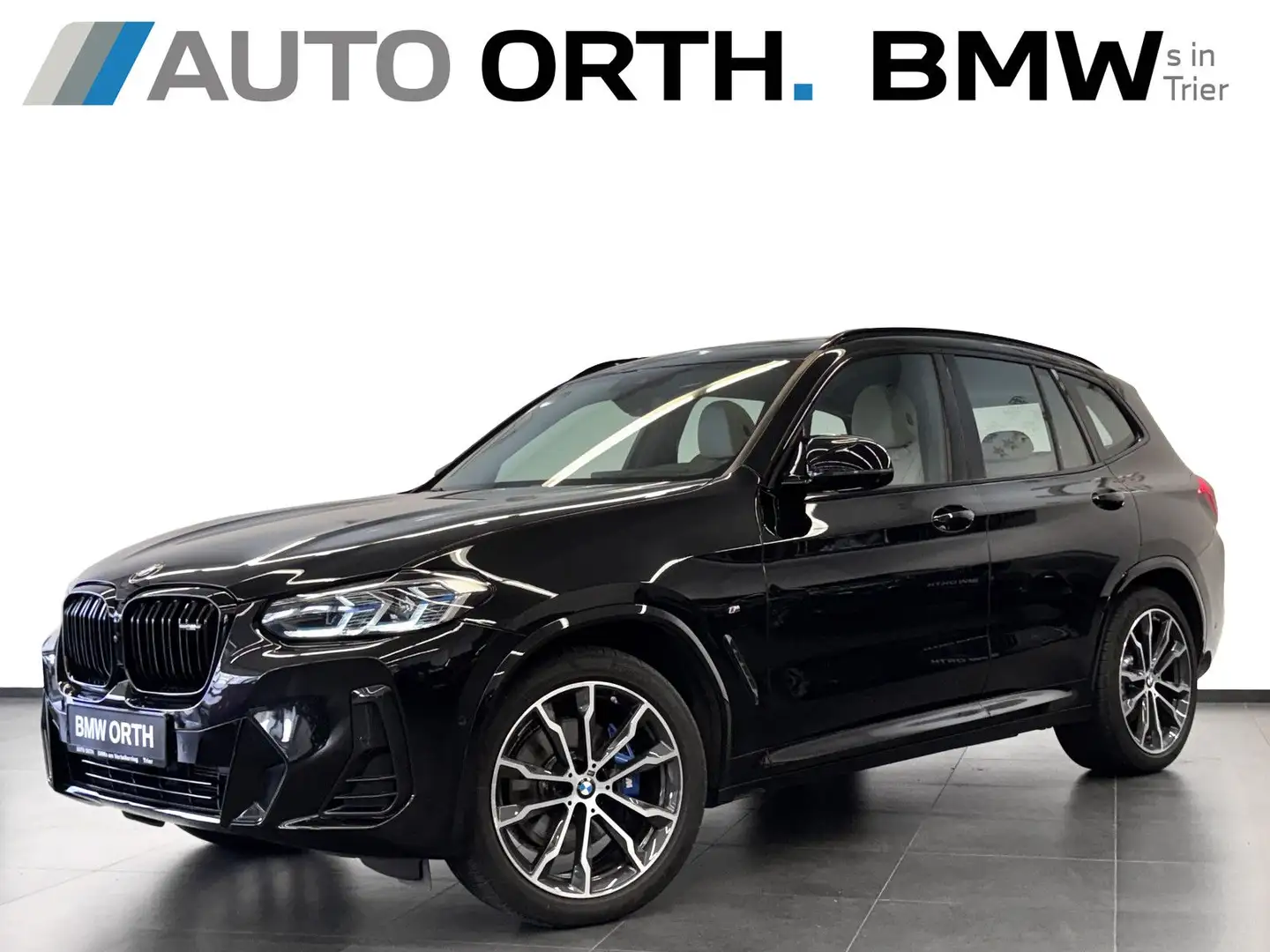 BMW X3 M i *LCI* LEDER PANO HUD ST-HZG AHK 360° H/K Noir - 1
