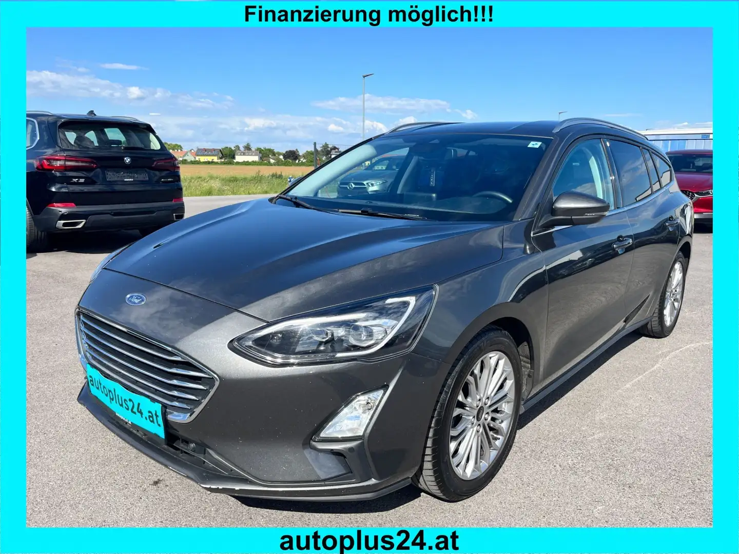 Ford Focus Traveller 1,5 EcoBlue Titanium Aut. Grau - 1