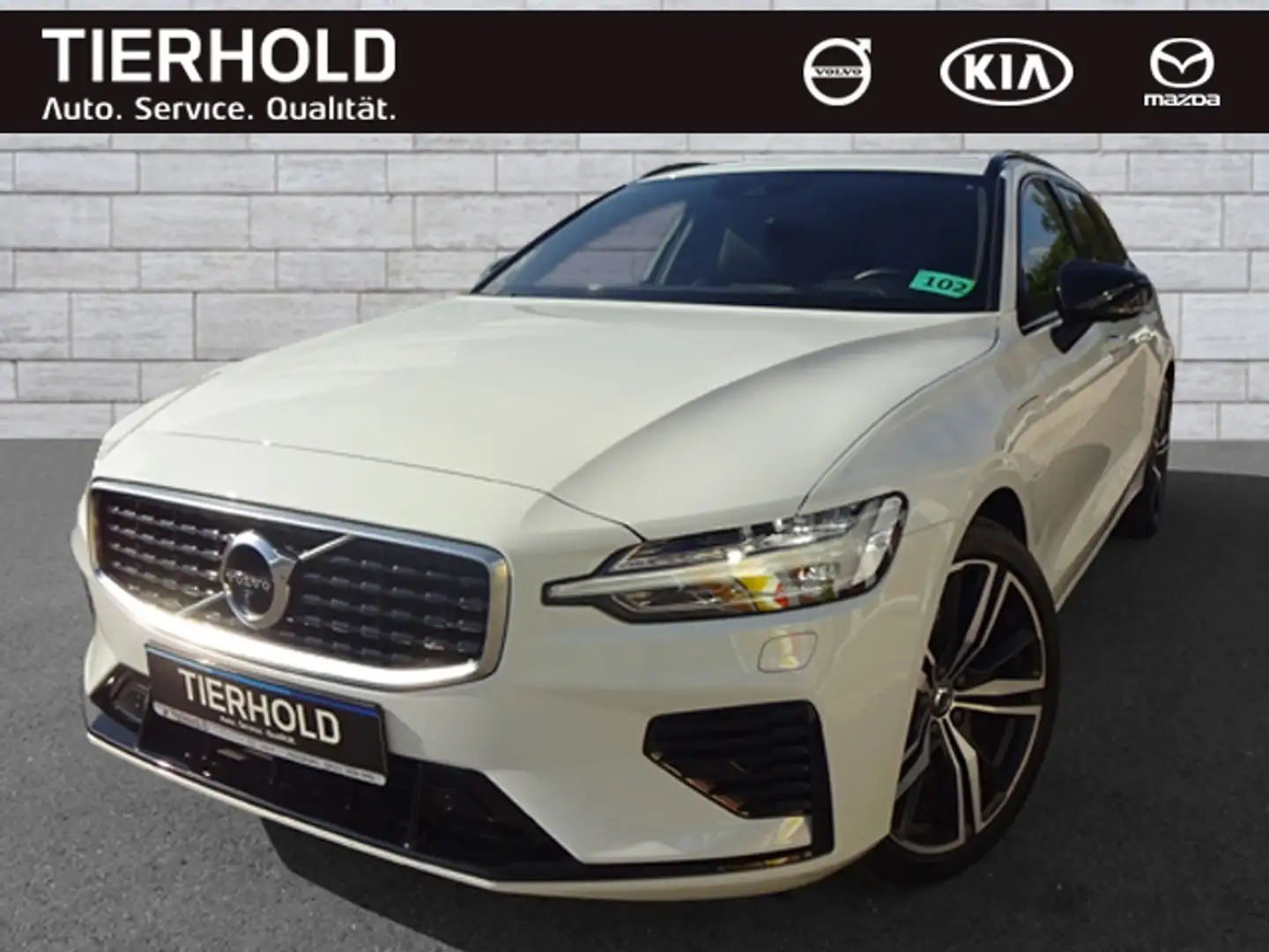 Volvo V60 T8 R Design Plug-In Hyb. AWD ACC 360° AHK White - 2
