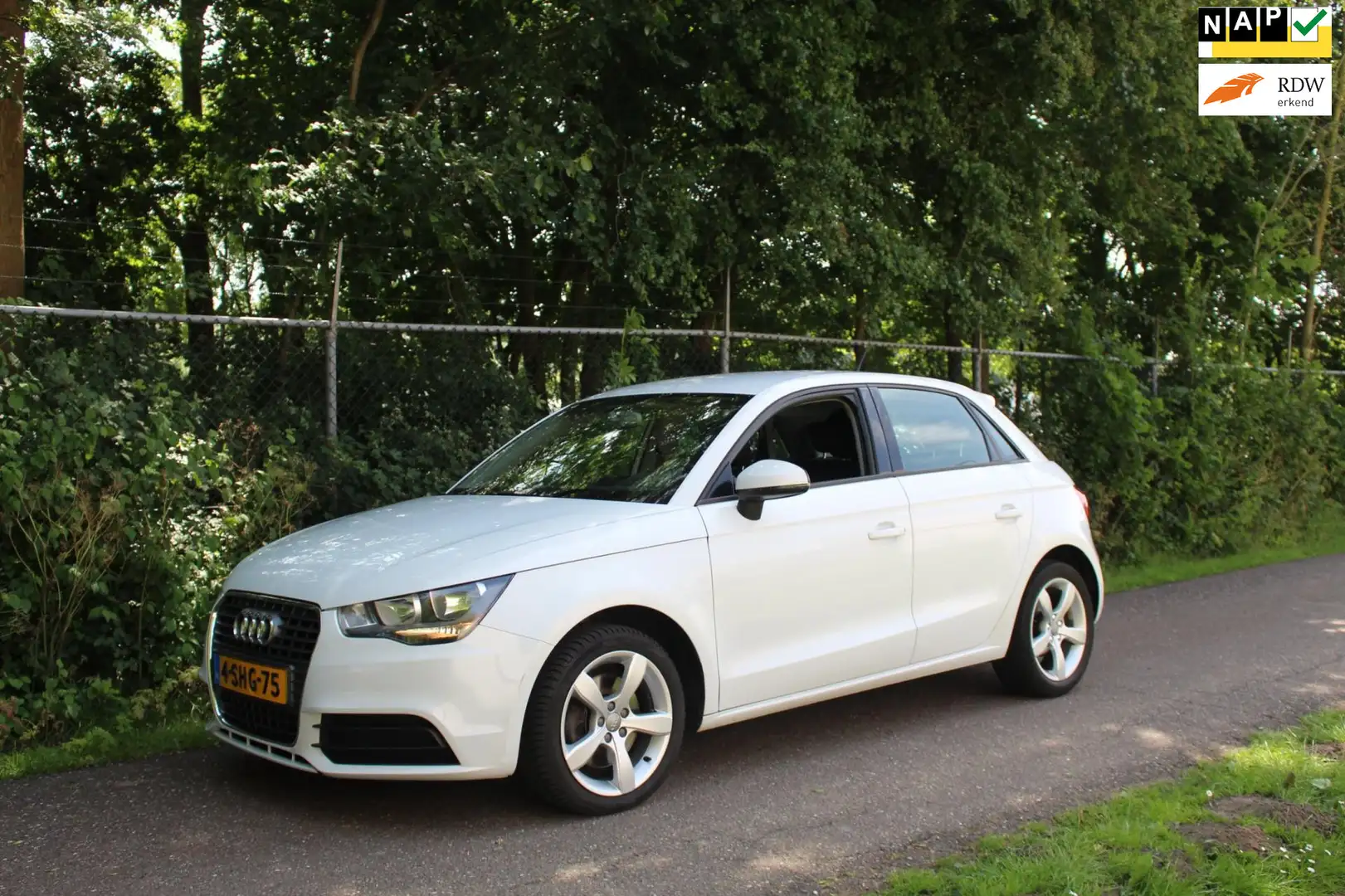 Audi A1 Sportback 1.4 TFSI Attraction Pro Line Weiß - 1