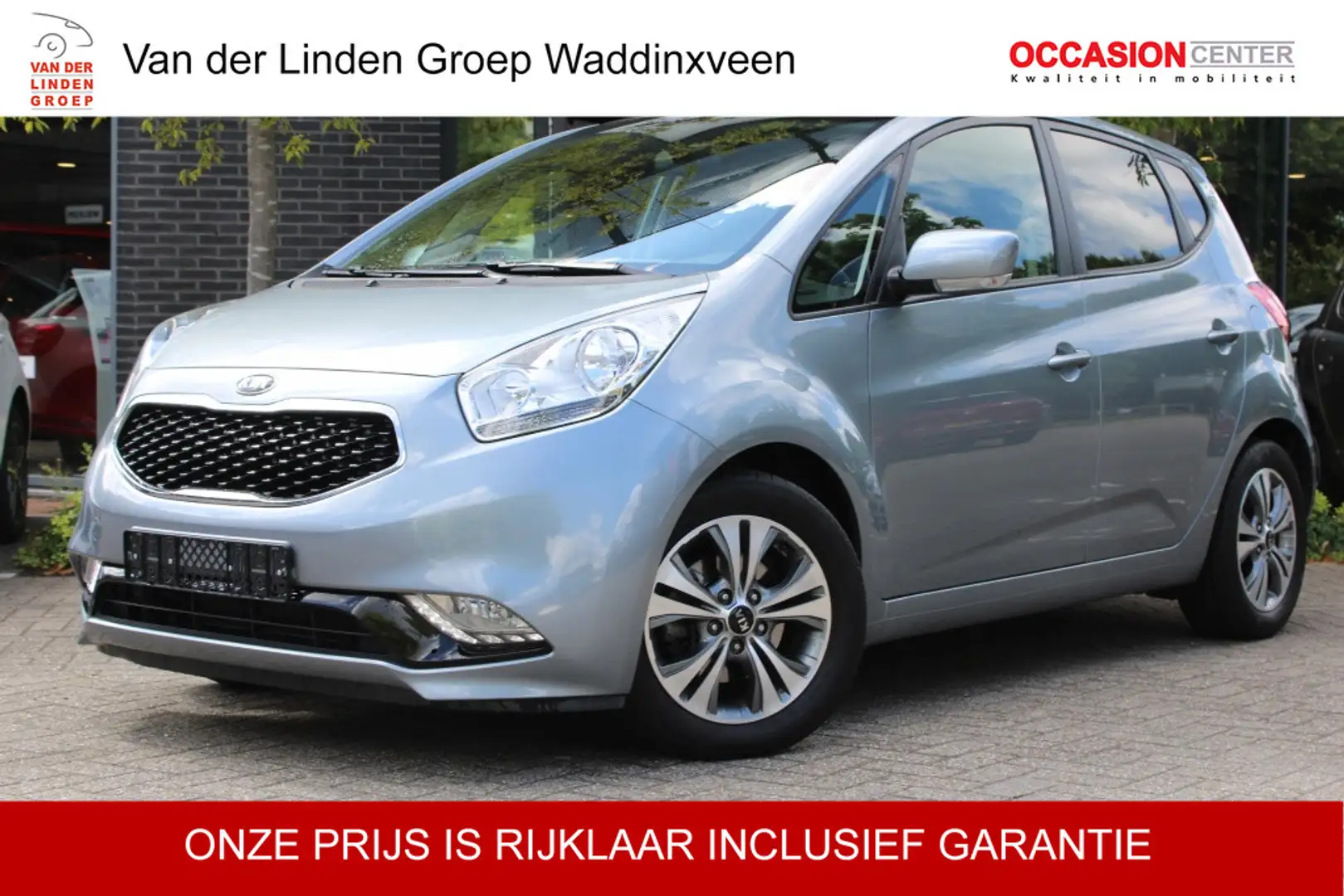 Kia Venga 1.6 CVVT AUTOMAAT Pano/Navi/Cam/Trekhaak "RIJKLAAR Gri - 1