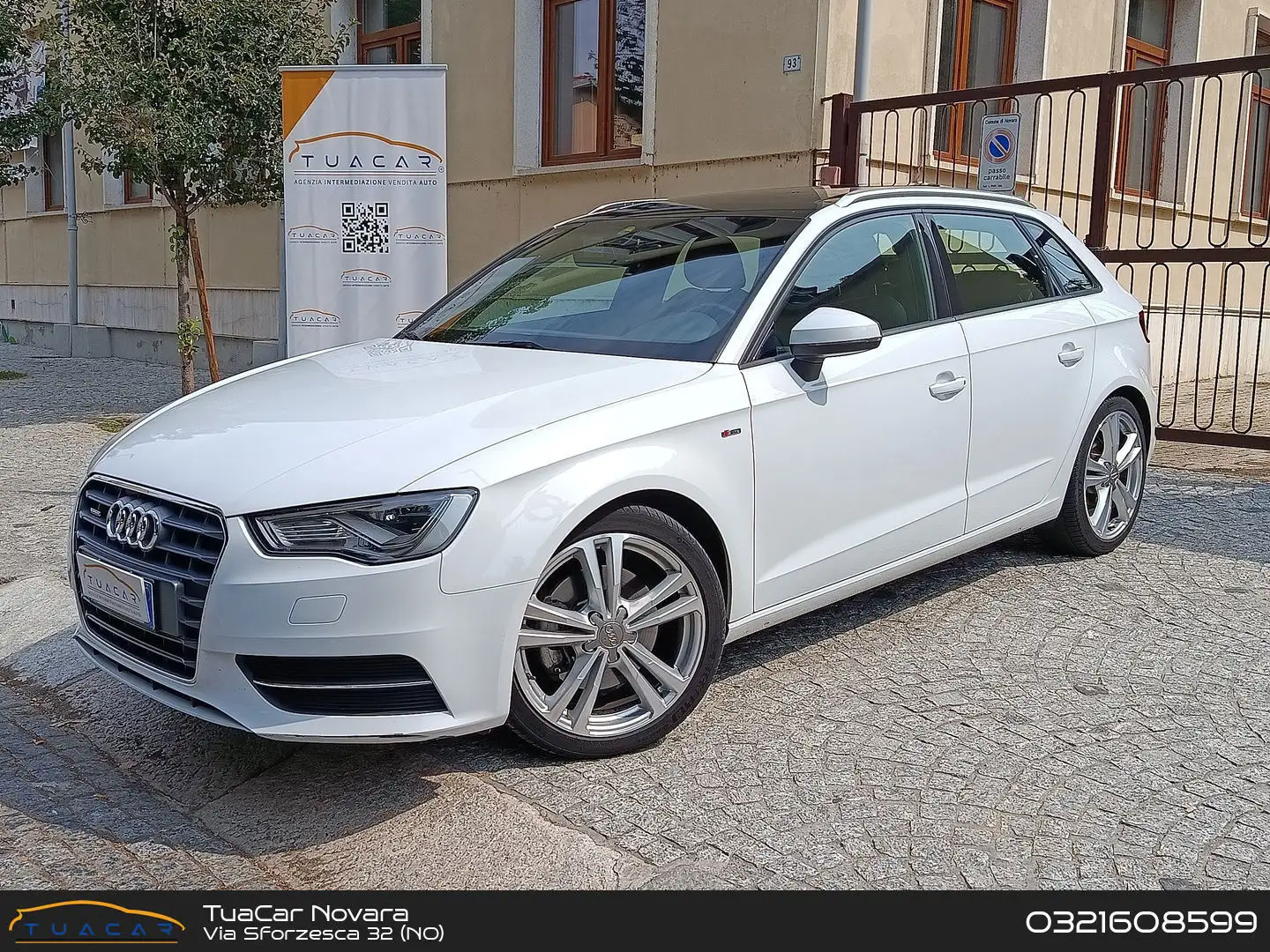 Audi A3 S Line 2.0 TDI Blanco - 1