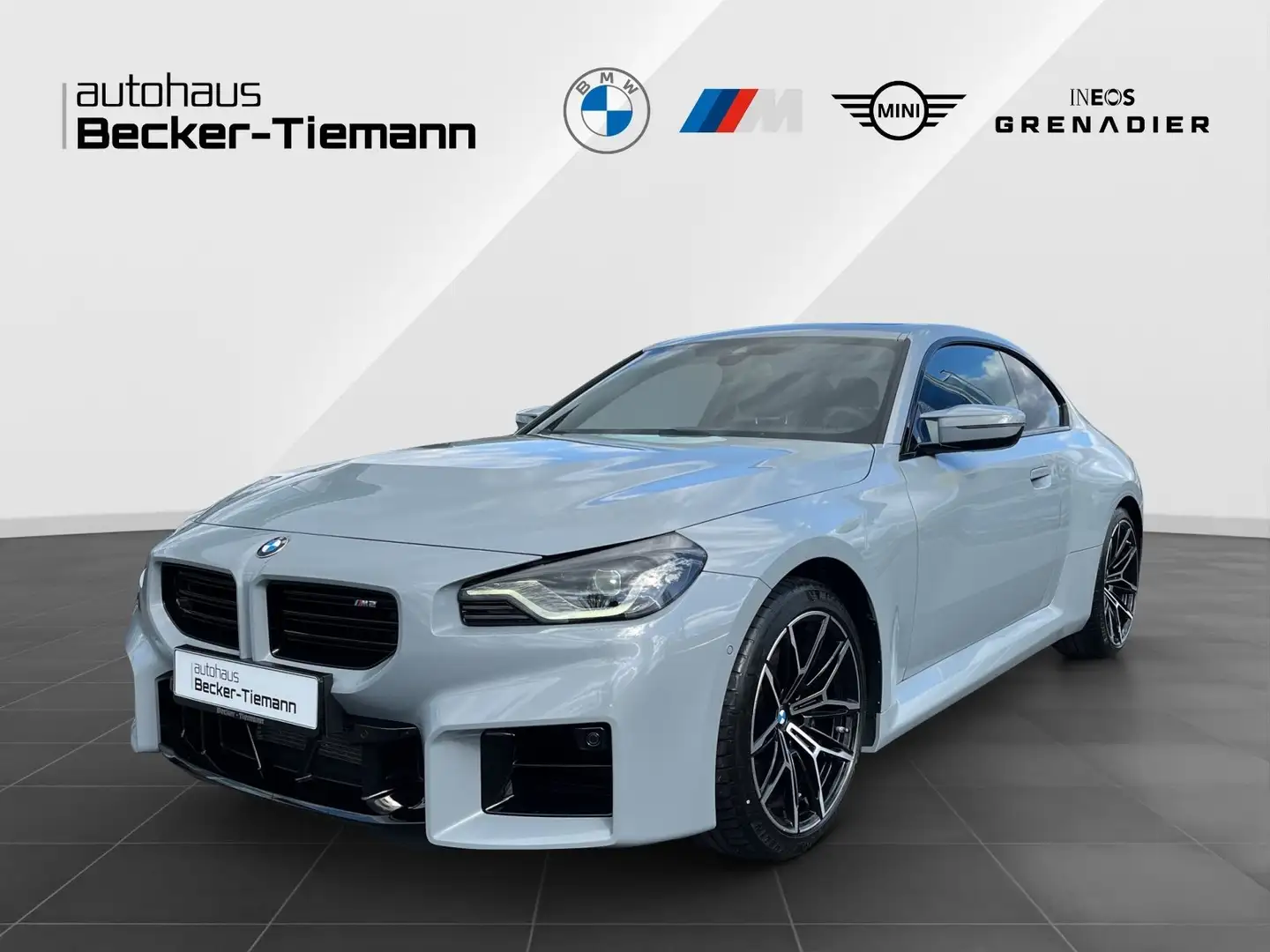 BMW M2 Coupé NP:82.470,- HUD Glasdach Adapt.-LED DrivAss Gris - 1
