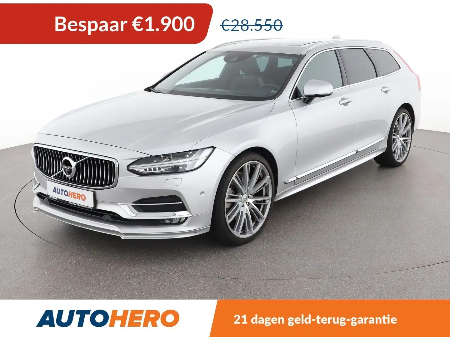 Volvo V90 2.0 T5 Inscription Grijs - 1