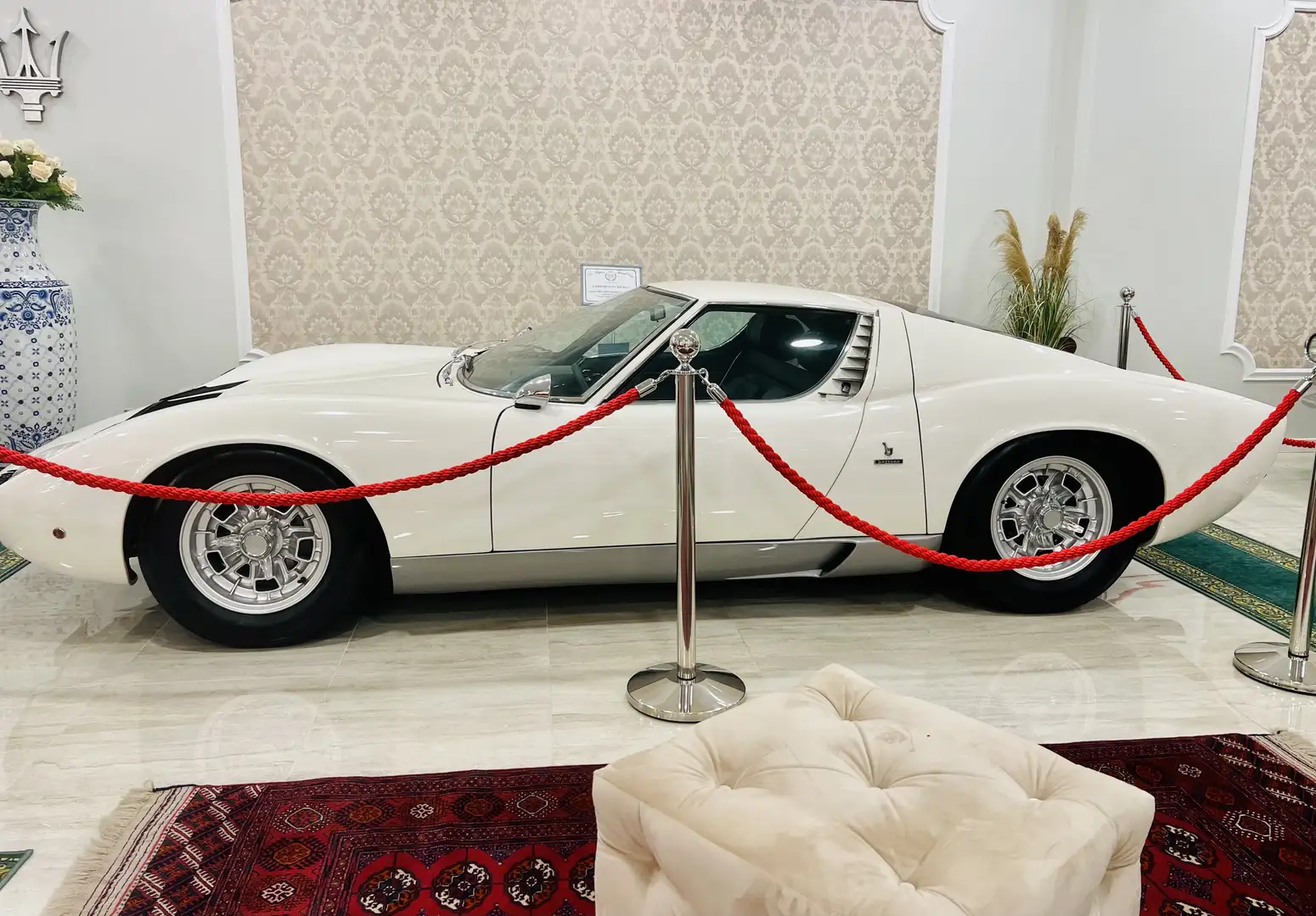 Lamborghini Miura P 400 S UNICOPRORIETARIO DAL 1973...NUOVA Weiß - 2