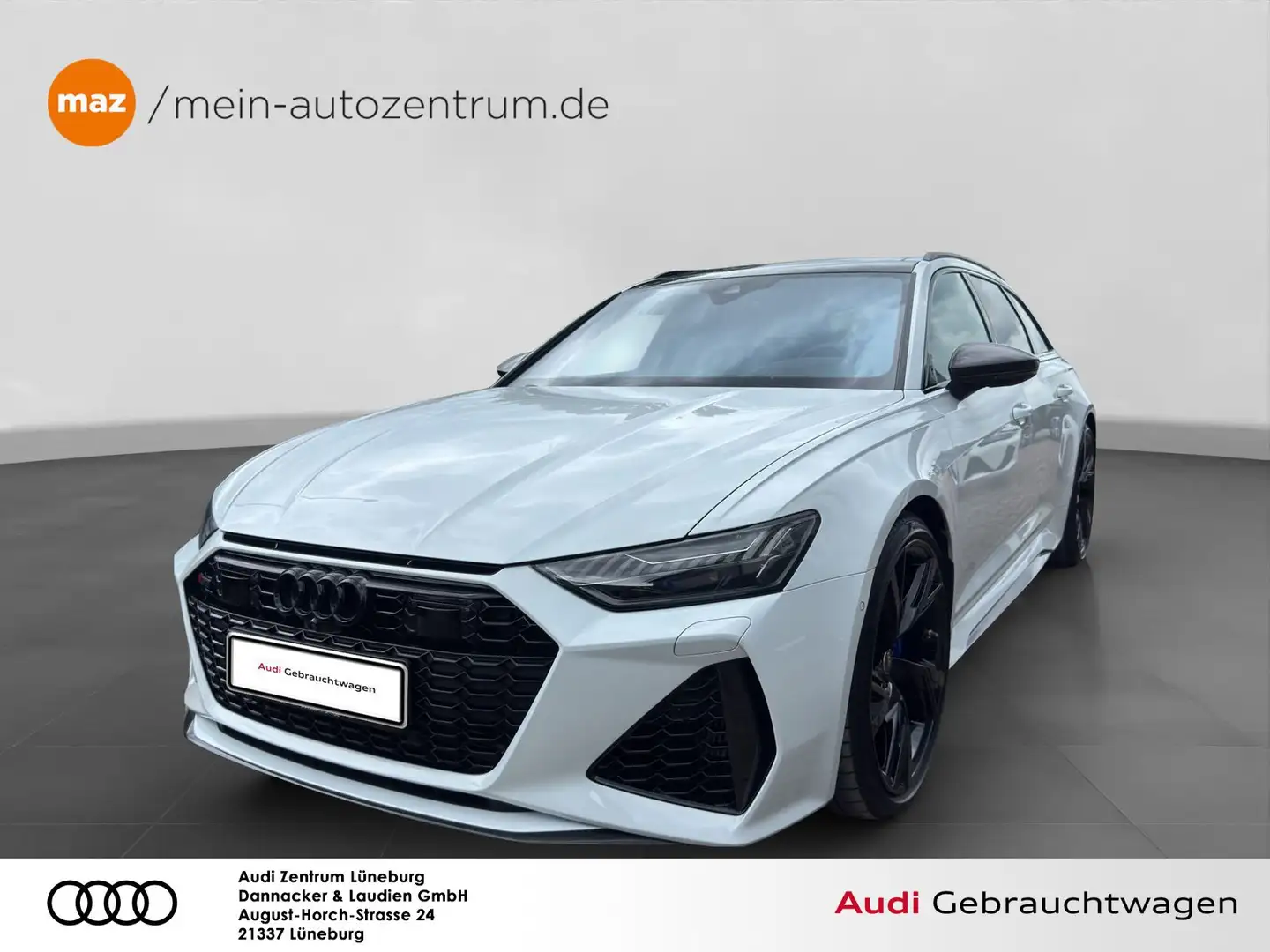 Audi RS6 RSAvant 4.0 TFSI quattro Alu Matrix-LED Keramik Weiß - 1