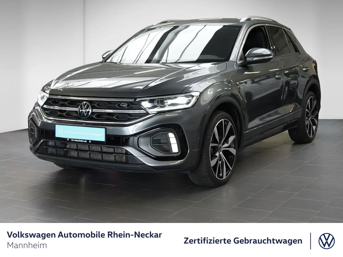 Volkswagen T-Roc 1.5 TSI R-Line DSG Navi Kamera LED-Plus uv Grau - 2