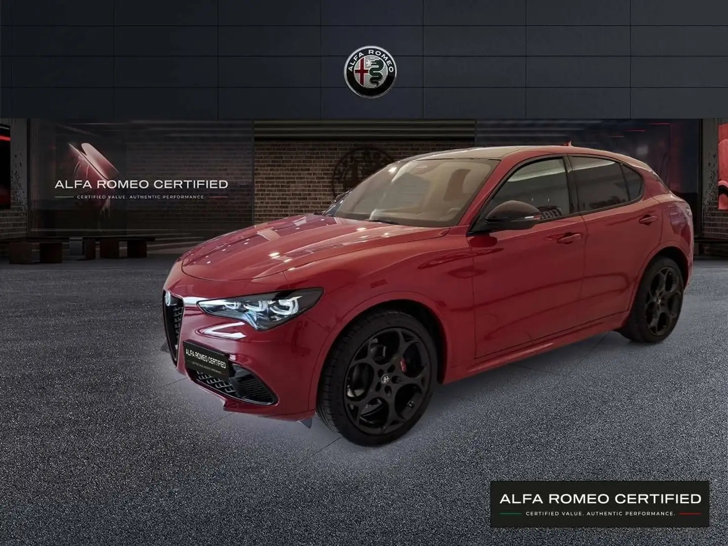 Alfa Romeo Stelvio 2.2 Tributo Italiano Q4 210 Aut. Rood - 1