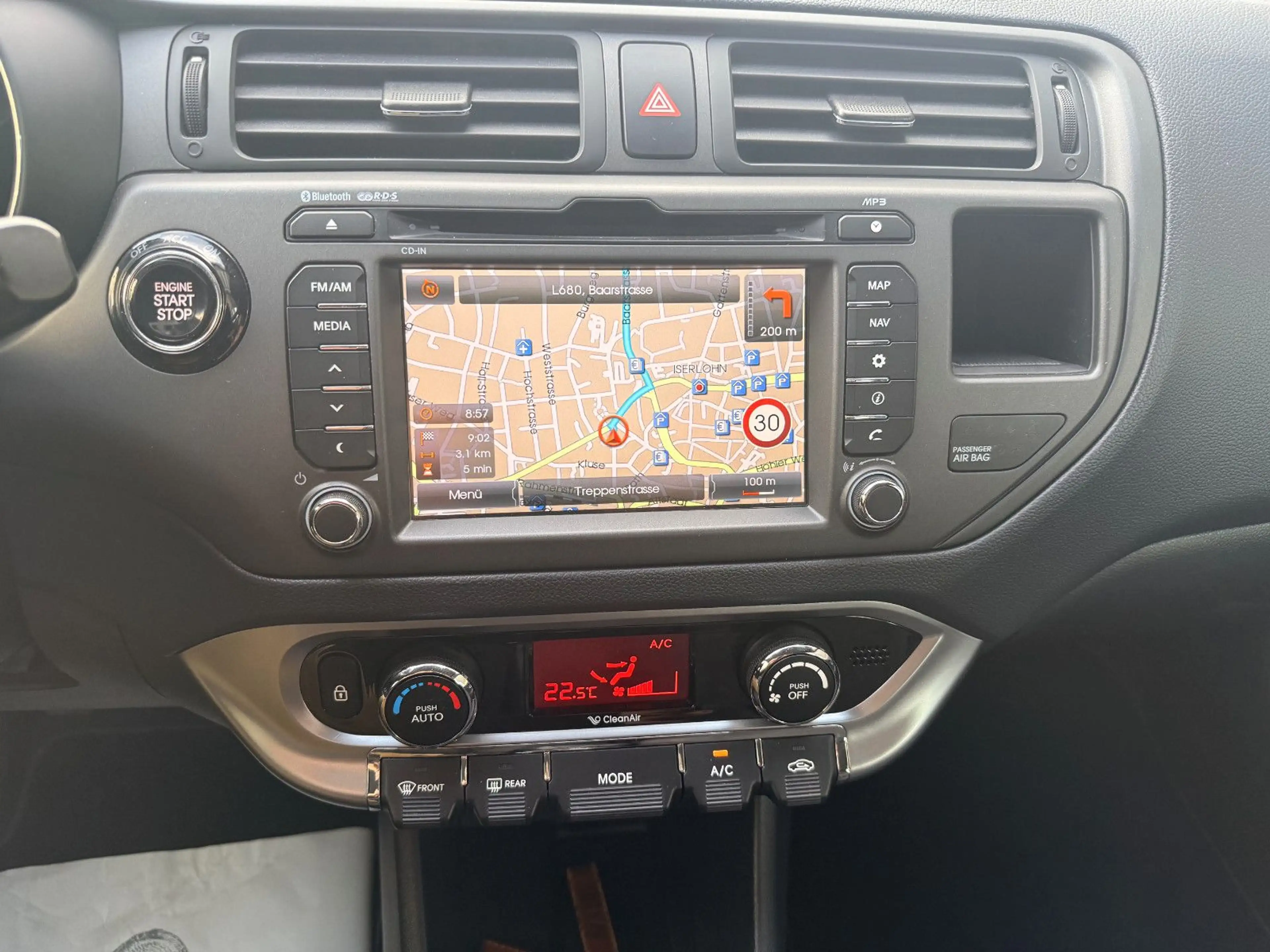 Kia Rio Spirit,Navi,Kamera,Keyless go,Lenkradheizung — photo 9