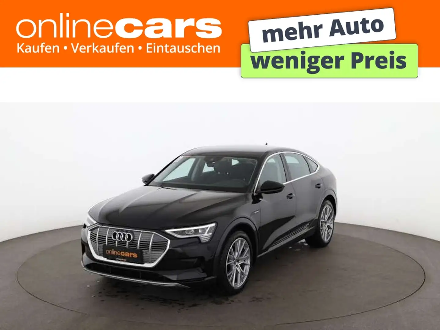 Audi e-tron SB 55 quattro advanced 95kWh Aut LED NAVI Schwarz - 1