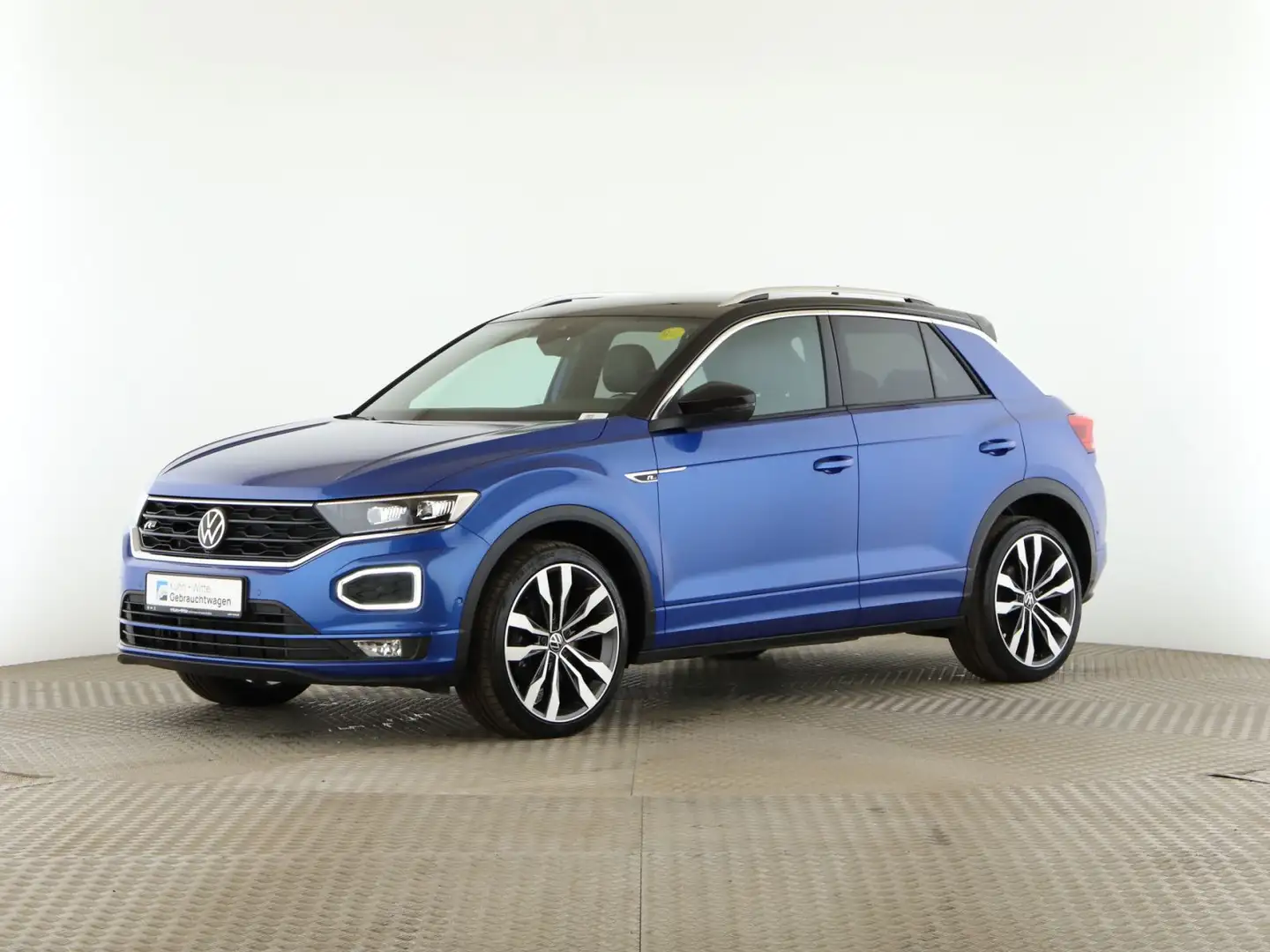 Volkswagen T-Roc 2.0 TSI Sport 4M *LED*RFK*Beats*Navi*Apple Blau - 2